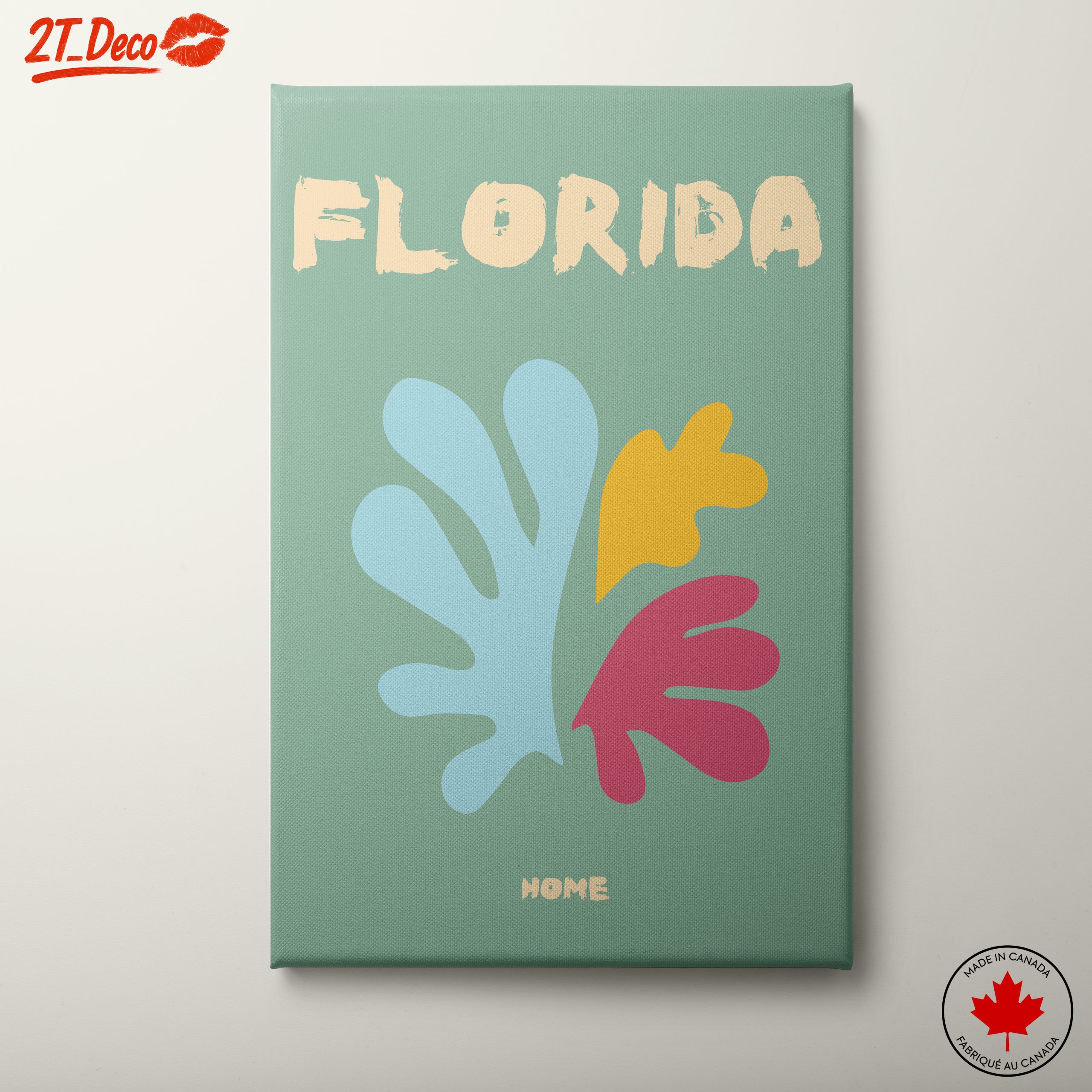 Playful Florida Inspired Artwork