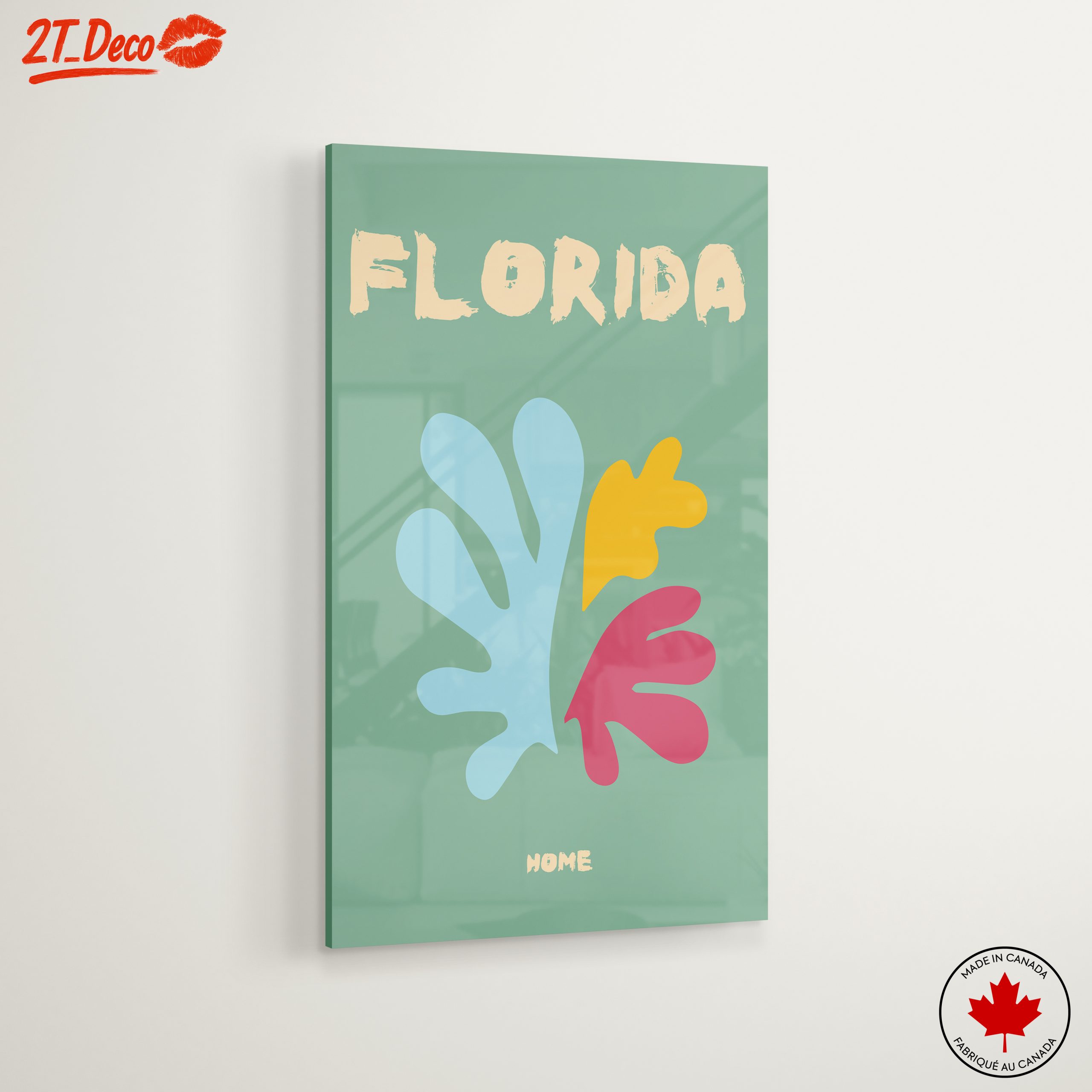 Playful Florida Inspired Artwork - Image 6