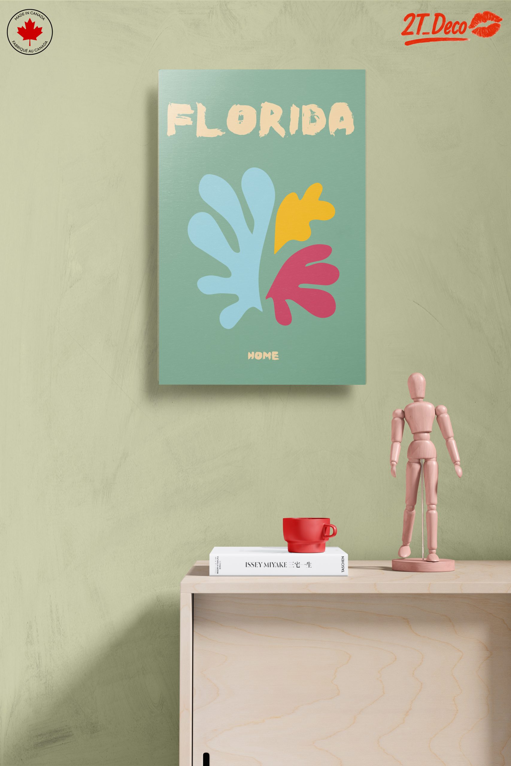 Playful Florida Inspired Artwork - Image 14