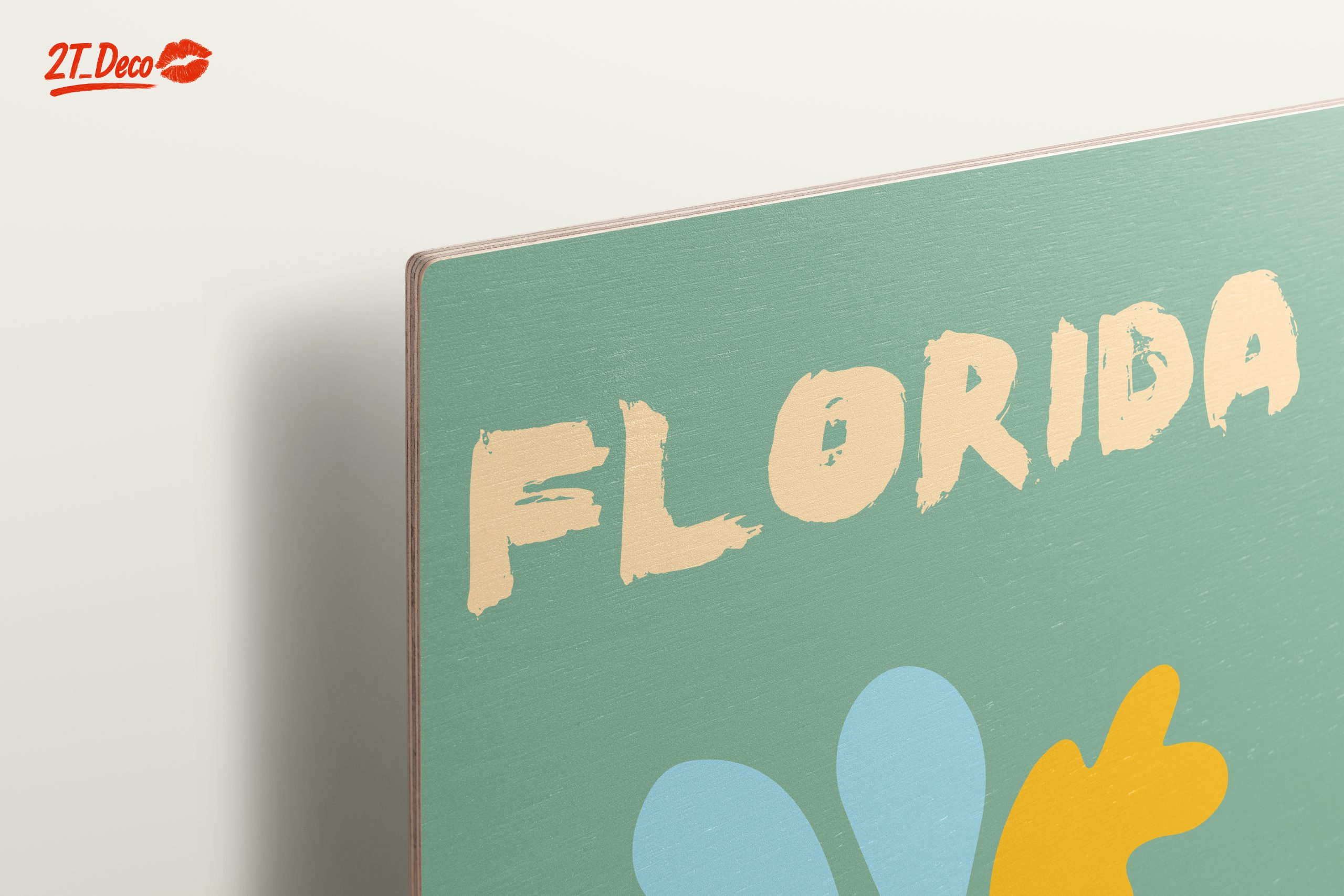 Playful Florida Inspired Artwork - Image 15