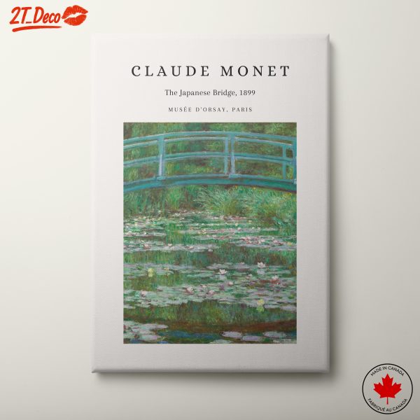 Claude Monet The Japanese Bridge Artwork