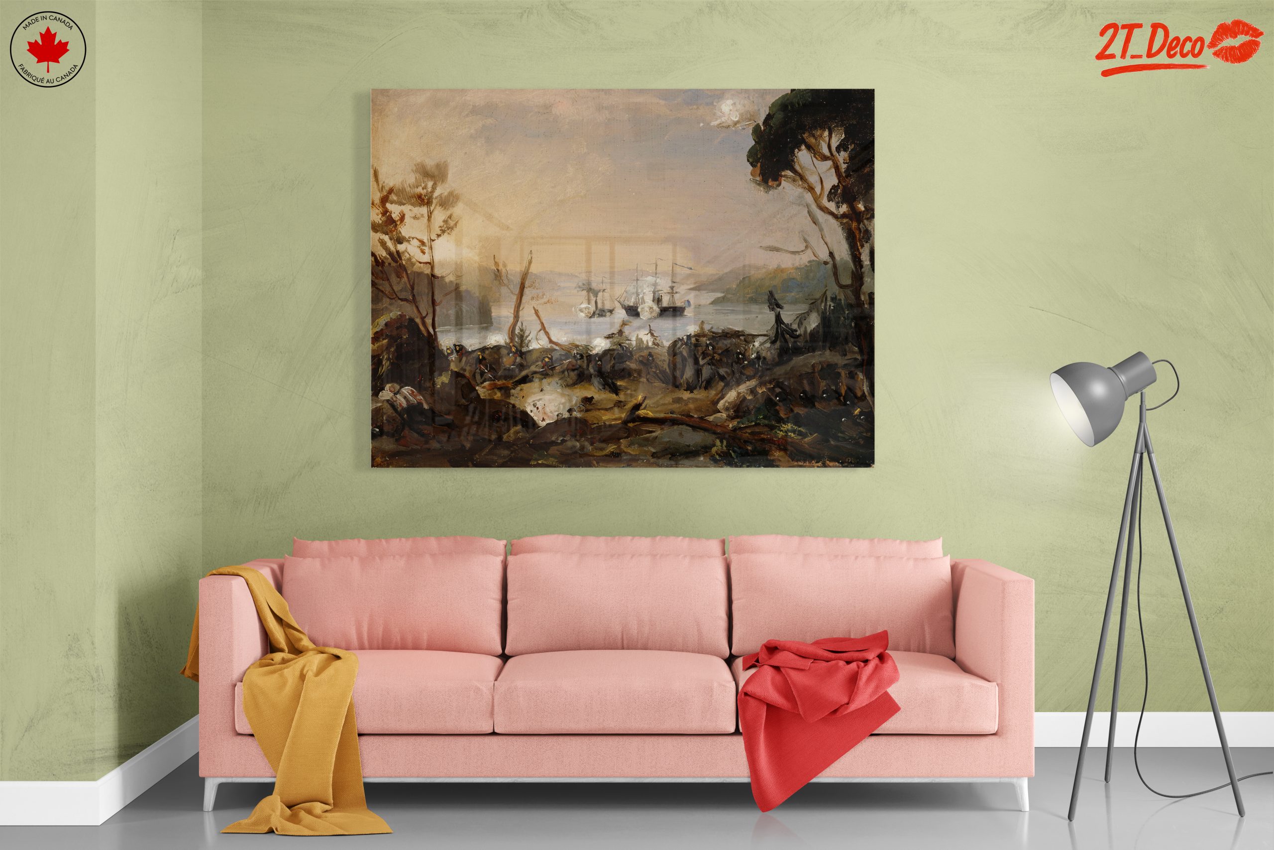 Dramatic Fantasy Scene with Ships and Characters - Image 7