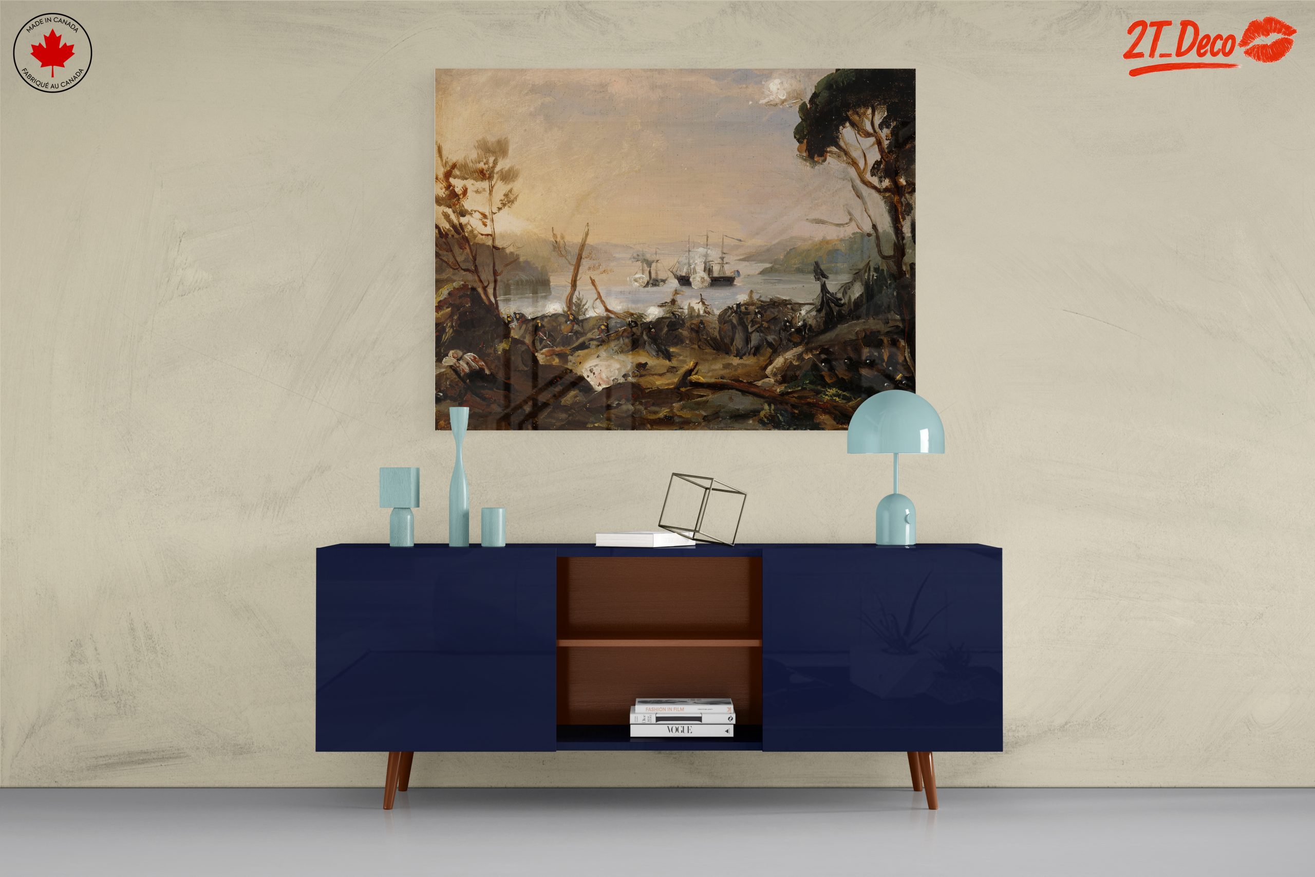 Dramatic Fantasy Scene with Ships and Characters - Image 8
