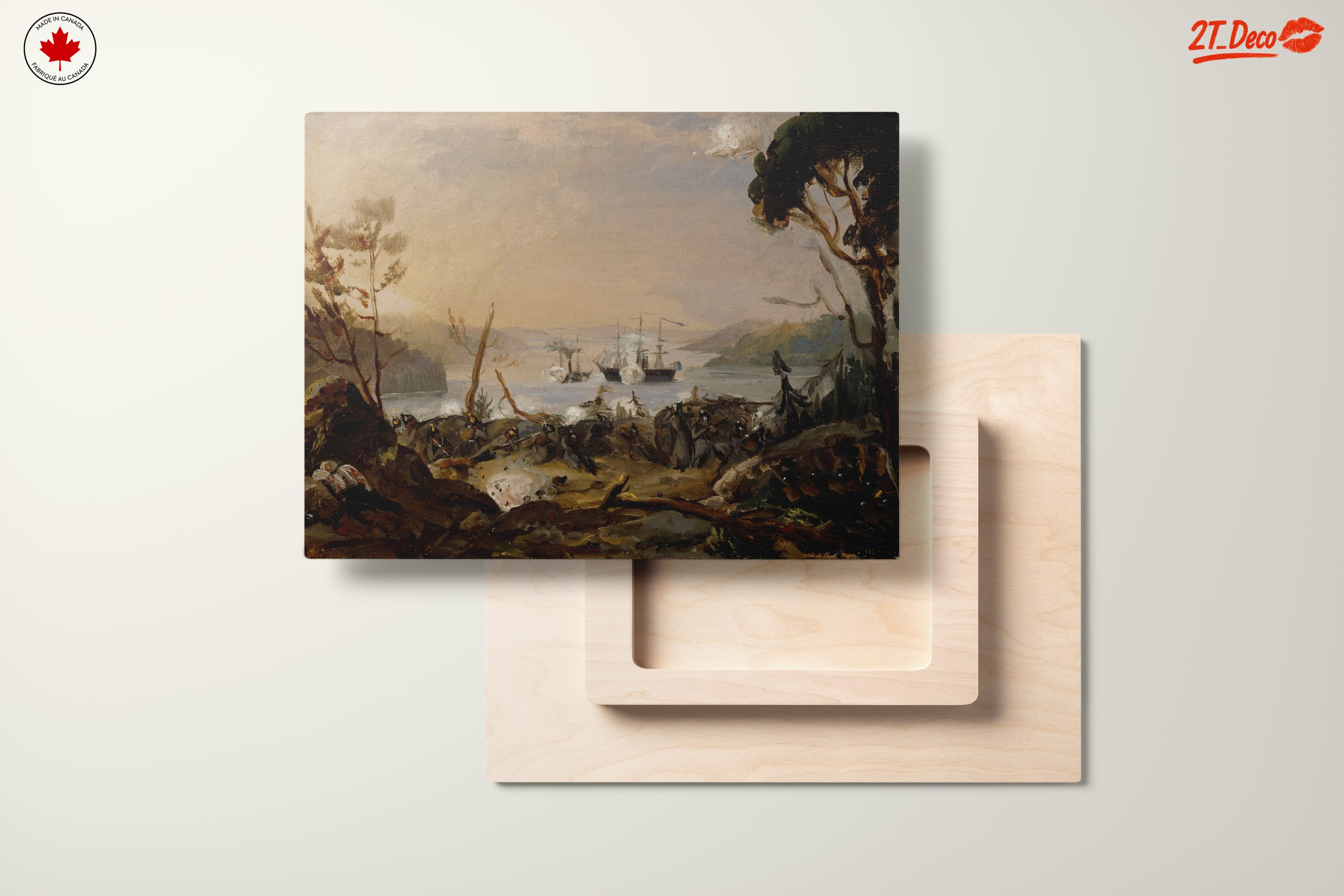 Dramatic Fantasy Scene with Ships and Characters - Image 11