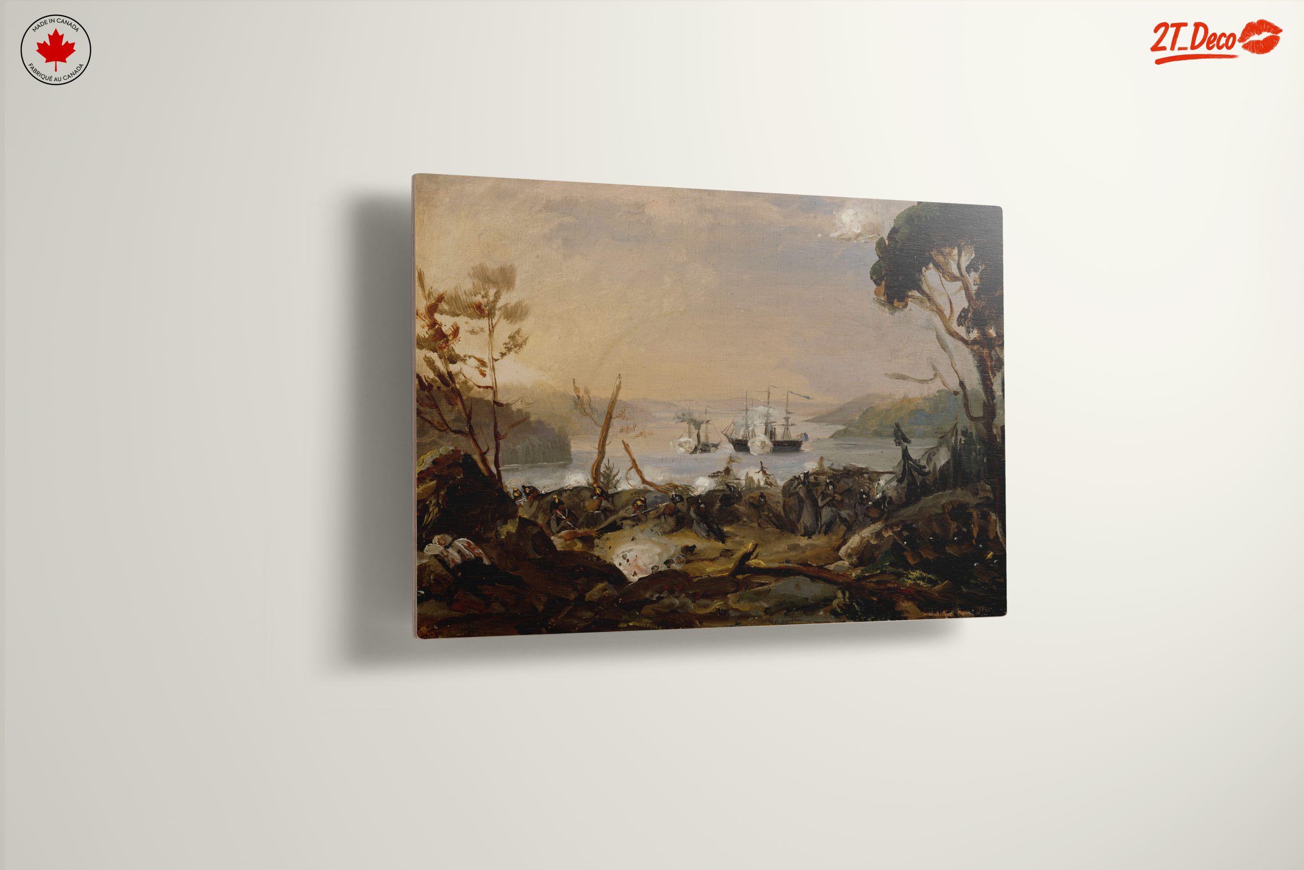 Dramatic Fantasy Scene with Ships and Characters - Image 13