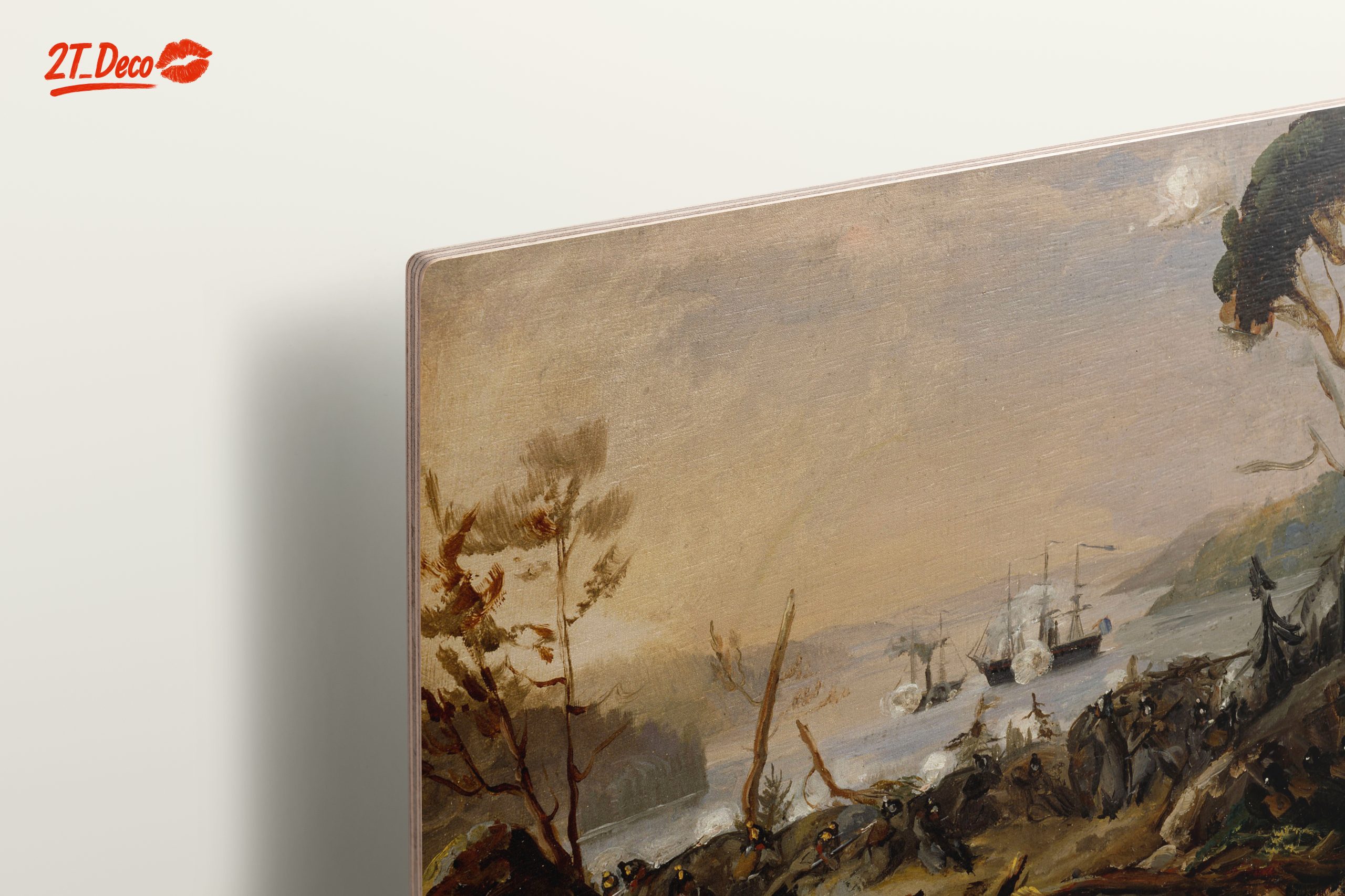 Dramatic Fantasy Scene with Ships and Characters - Image 15