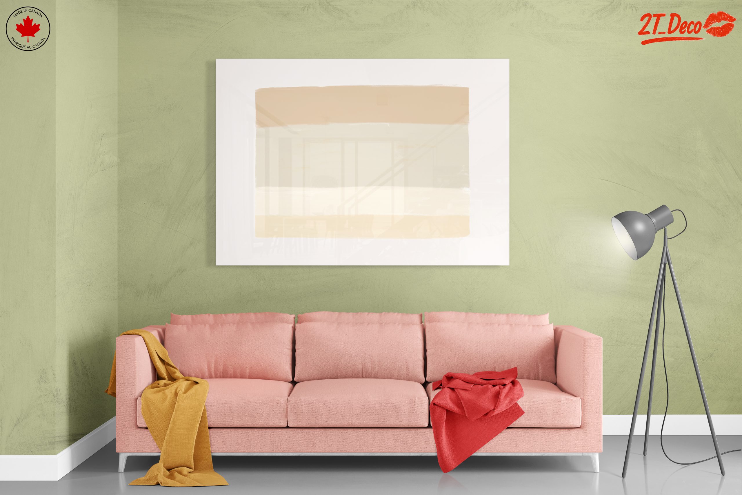 Soft Minimalist Color Block Art - Image 7