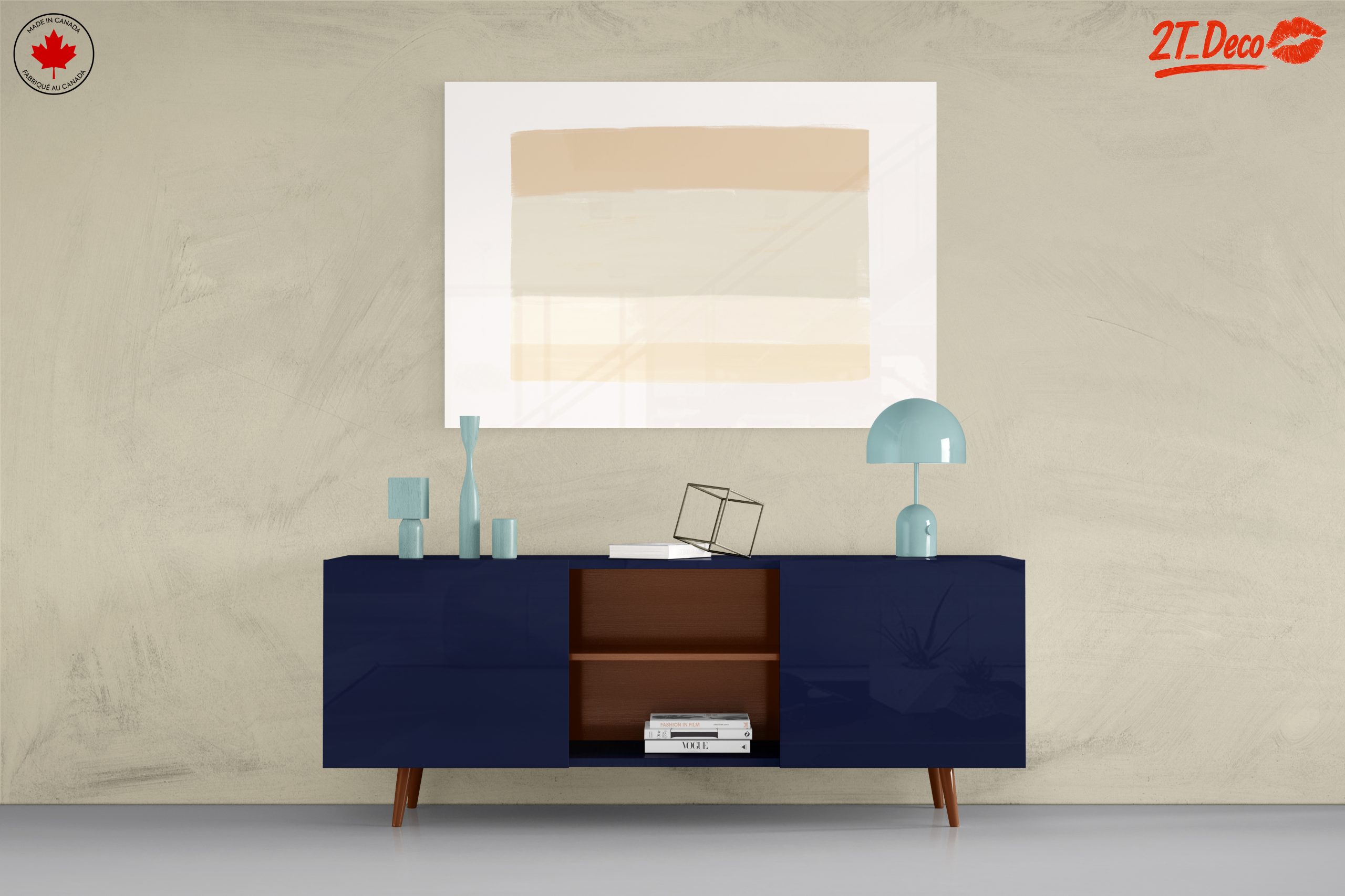 Soft Minimalist Color Block Art - Image 8
