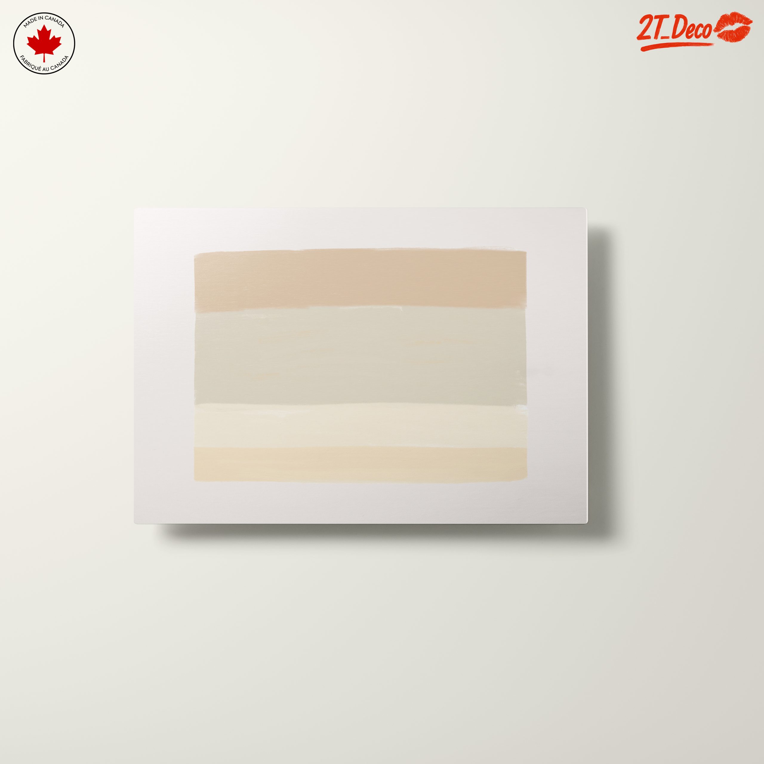Soft Minimalist Color Block Art - Image 10