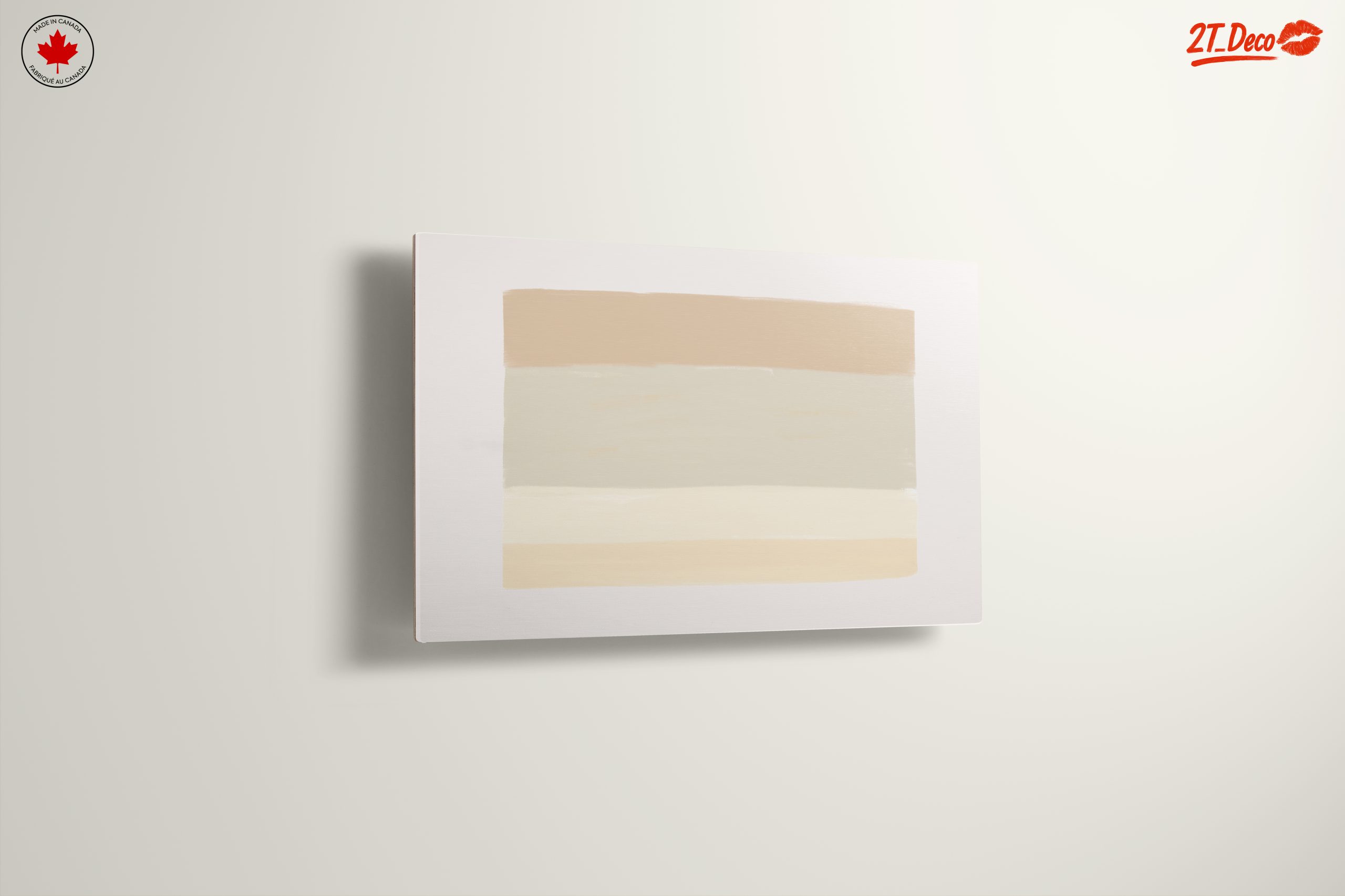 Soft Minimalist Color Block Art - Image 13