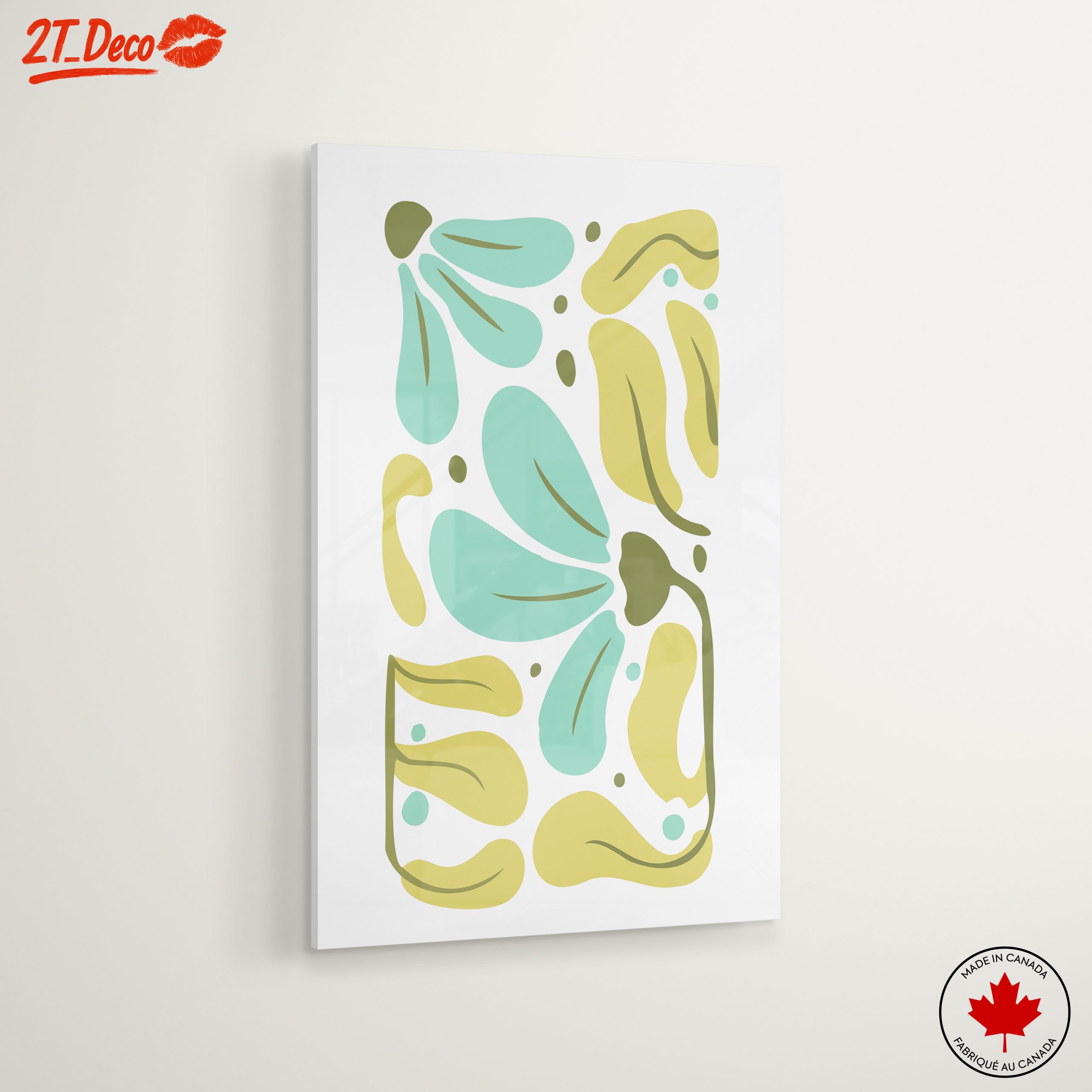 Abstract Botanical Floral Art - Image 6