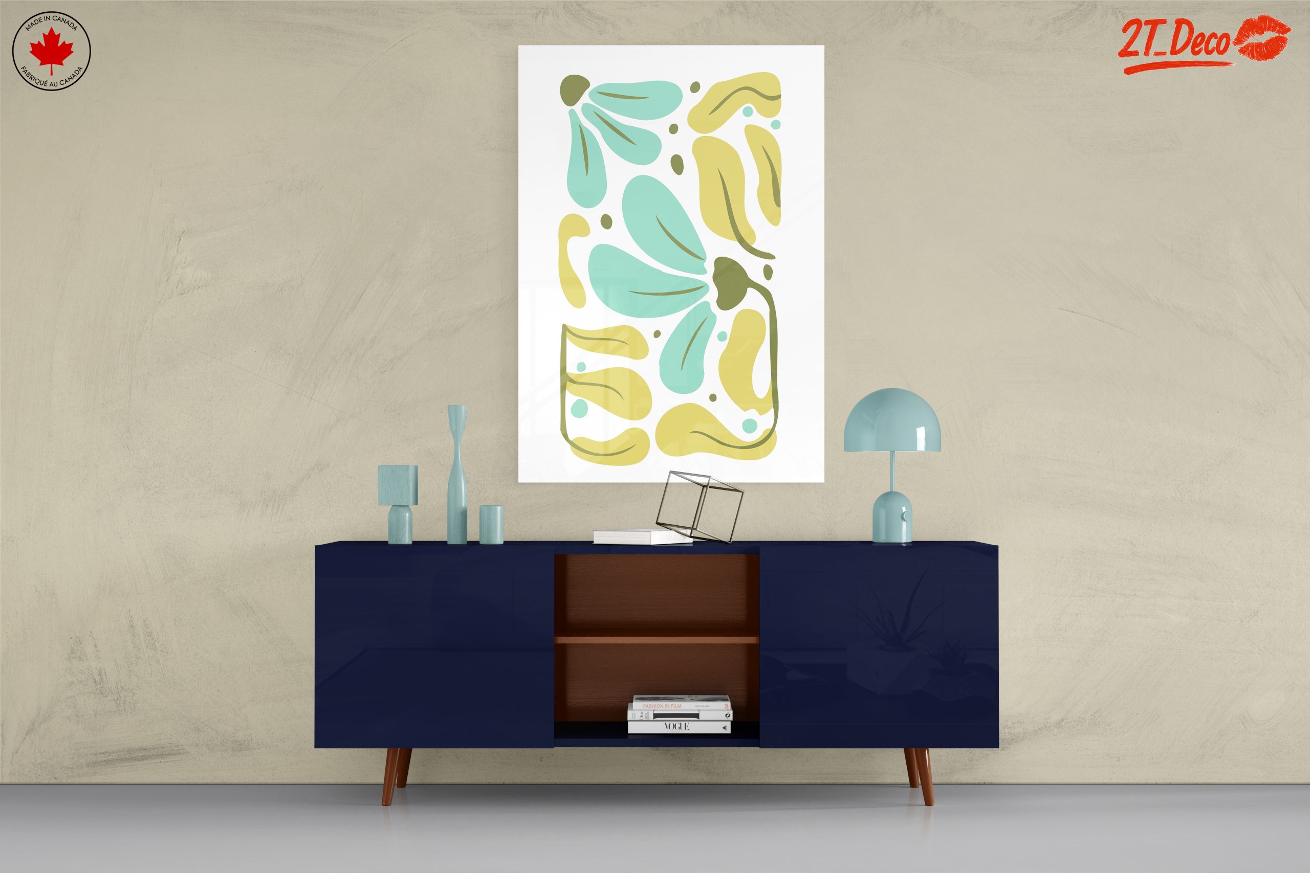 Abstract Botanical Floral Art - Image 8