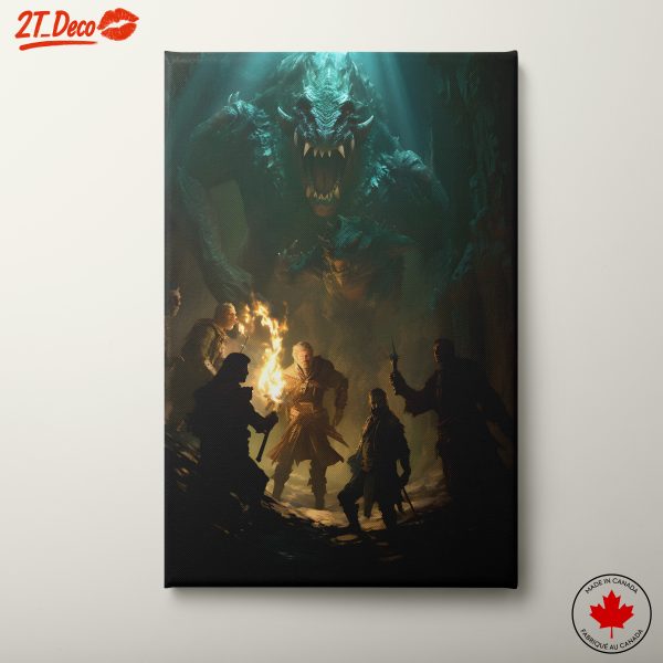 Dynamic Adventure with Fantasy Creatures