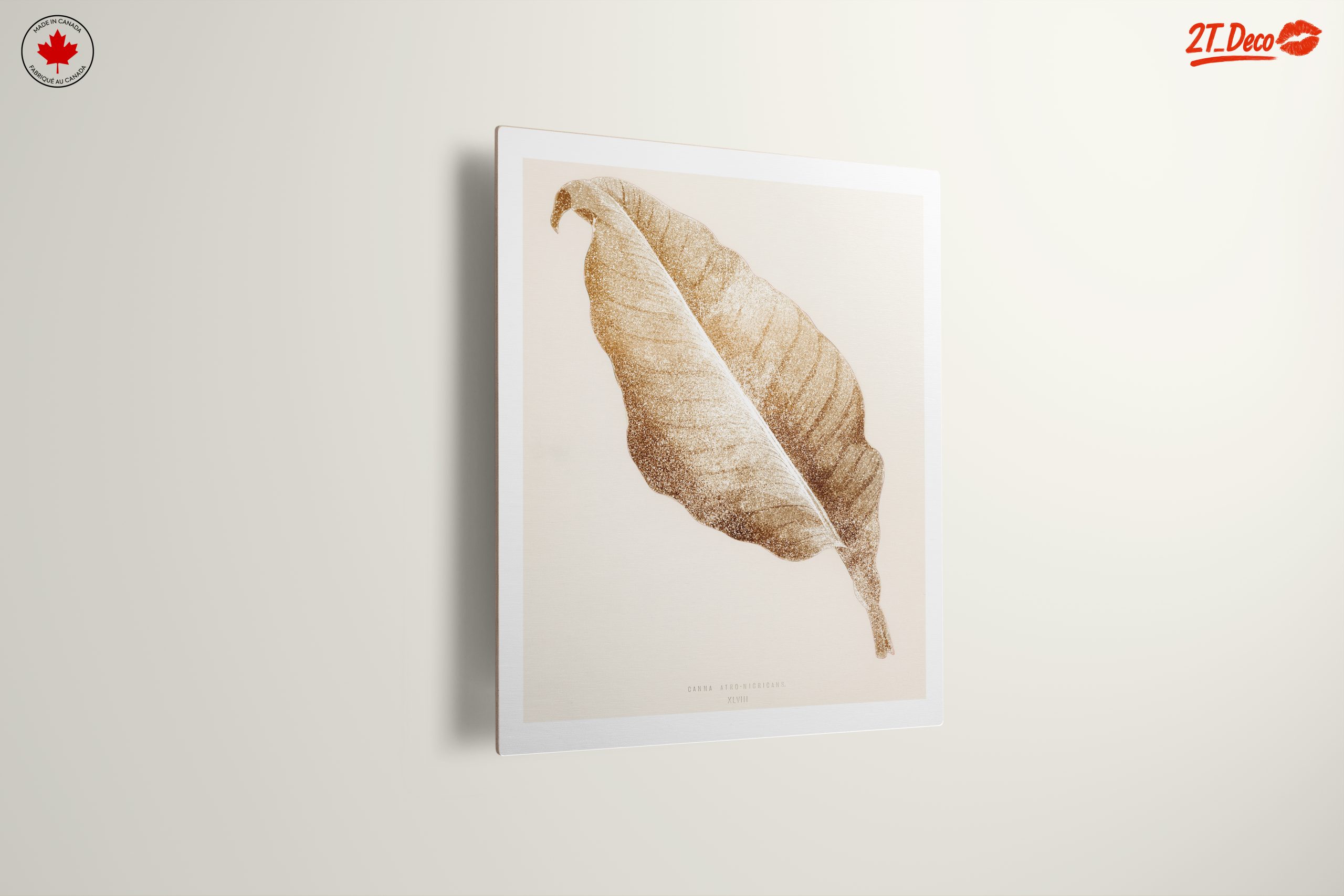 Golden Leaf Botanical Artwork - Image 13
