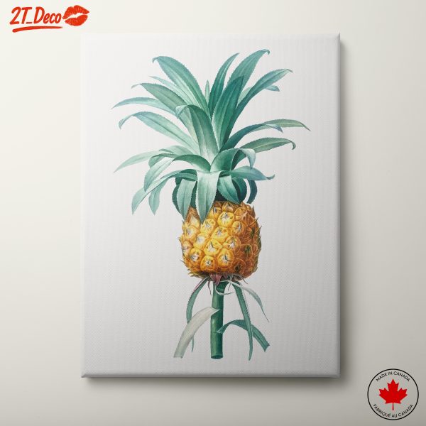Pineapple Abstract Art for Kitchen Decor