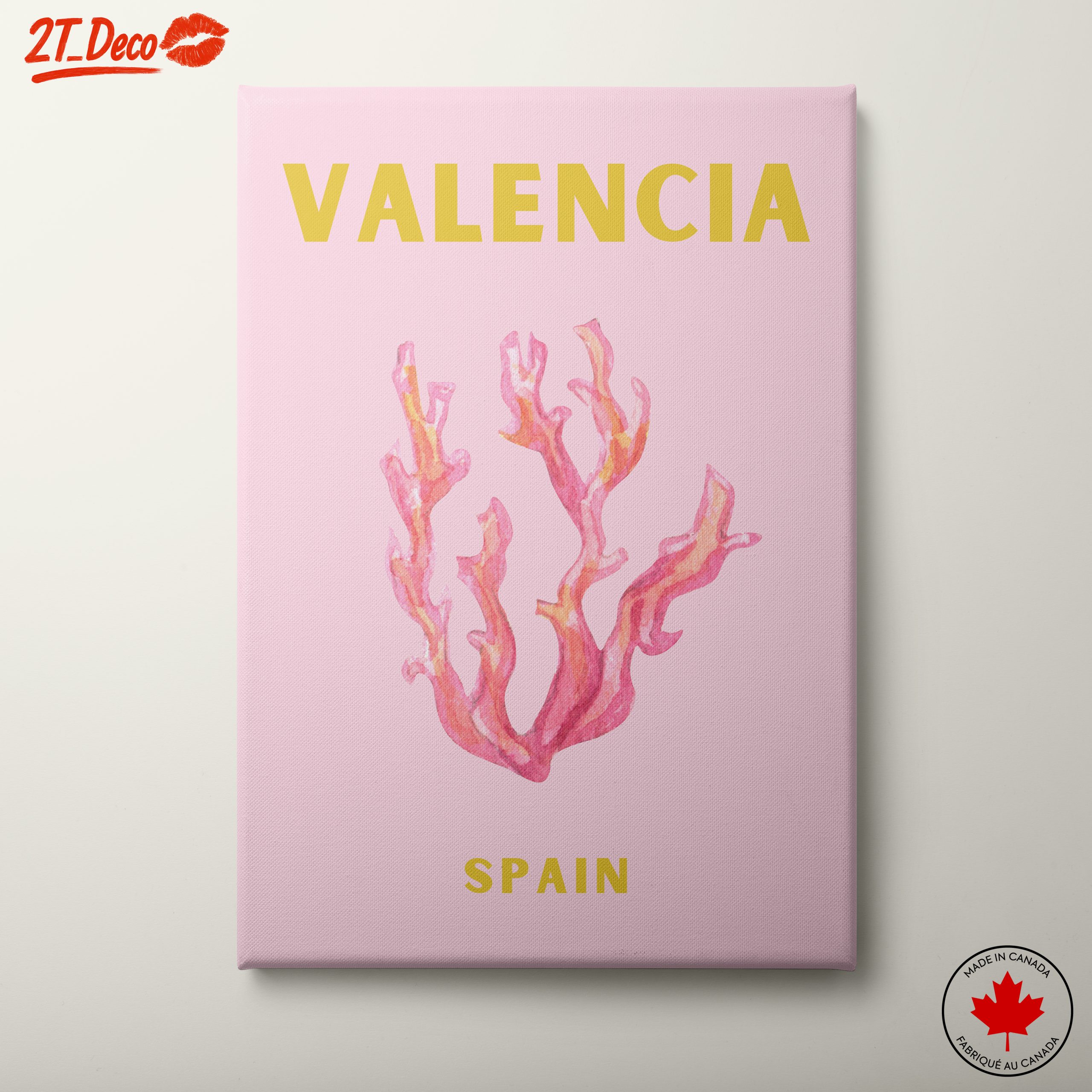 Contemporary Coral Artwork from Valencia