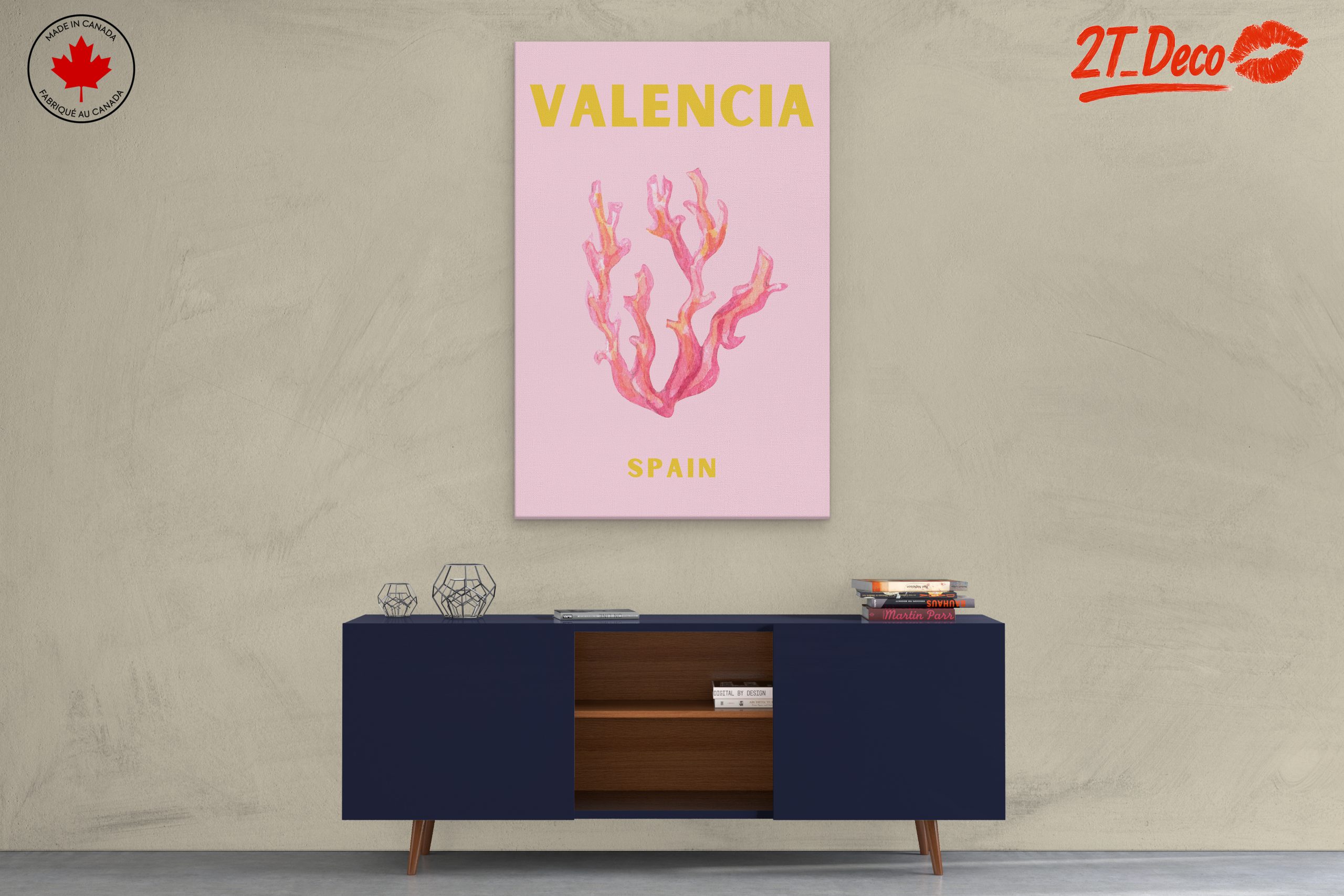 Contemporary Coral Artwork from Valencia - Image 3