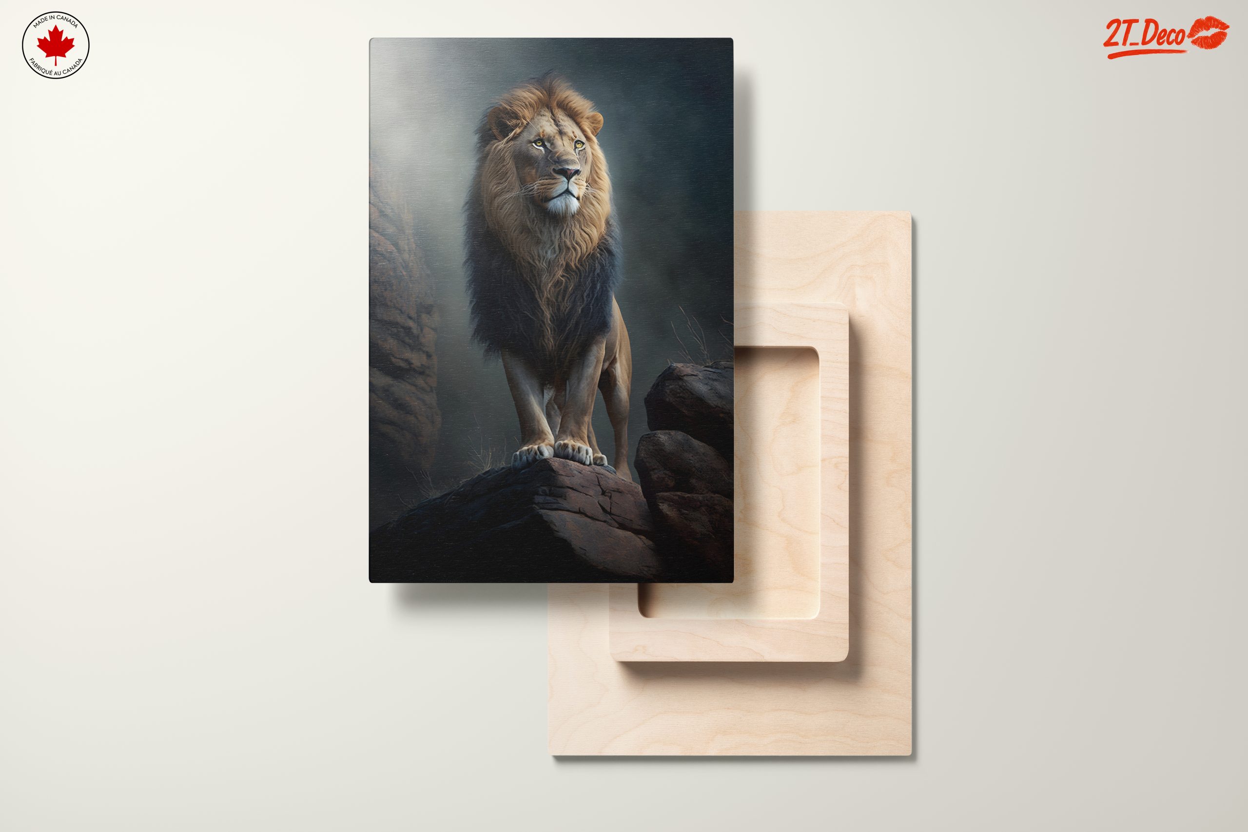 Majestic Lion Portrait in Realistic Style - Image 11