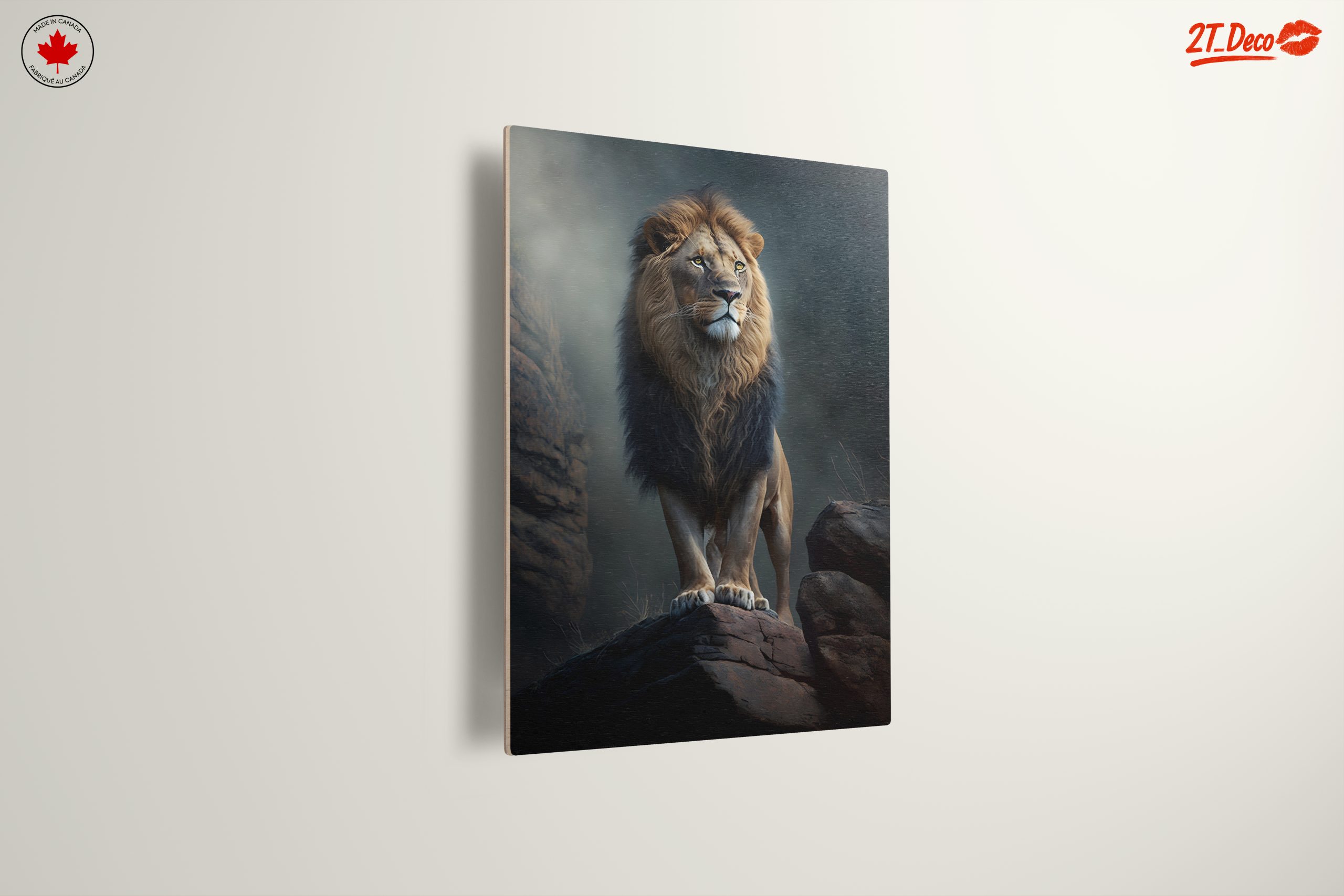 Majestic Lion Portrait in Realistic Style - Image 13