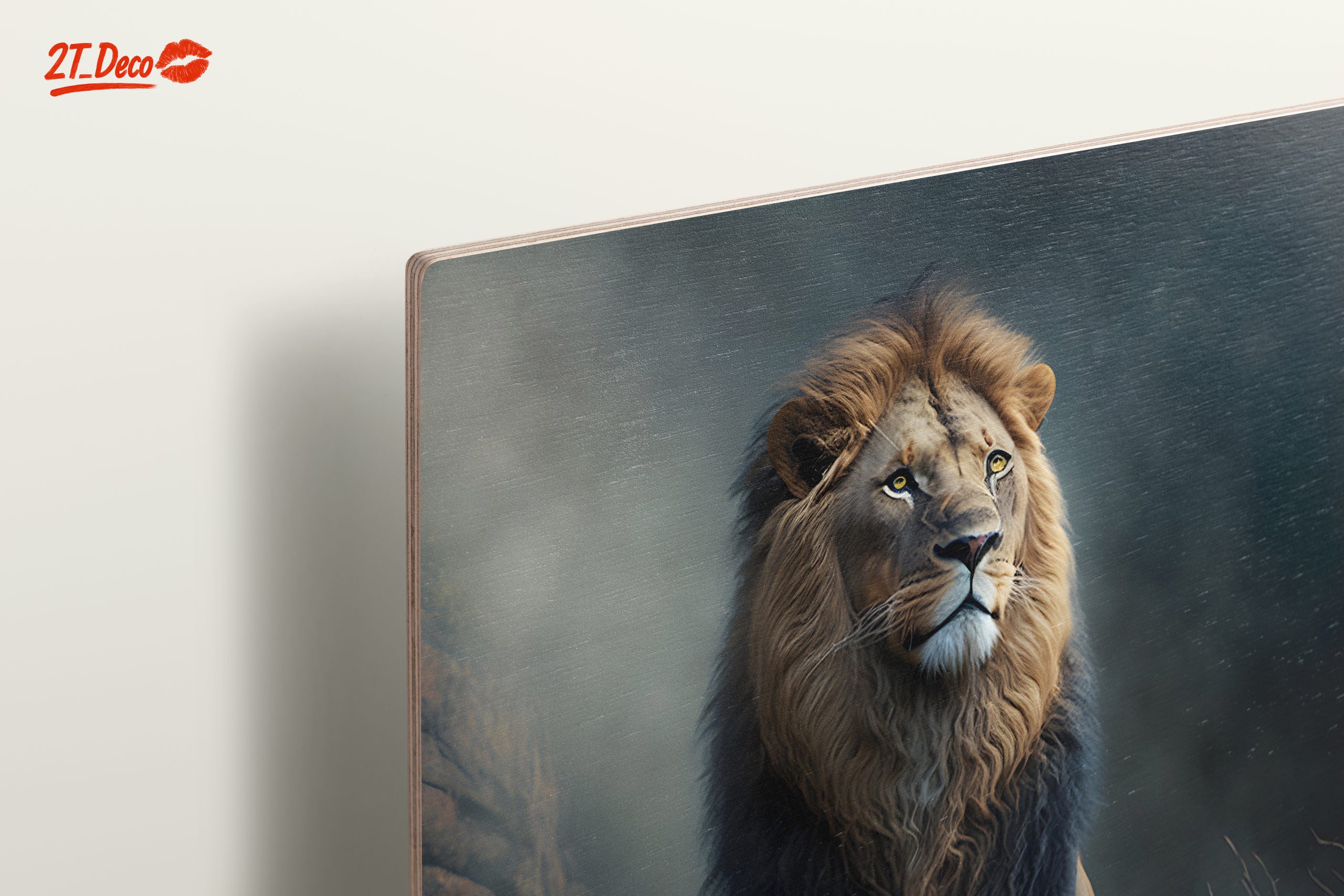 Majestic Lion Portrait in Realistic Style - Image 15