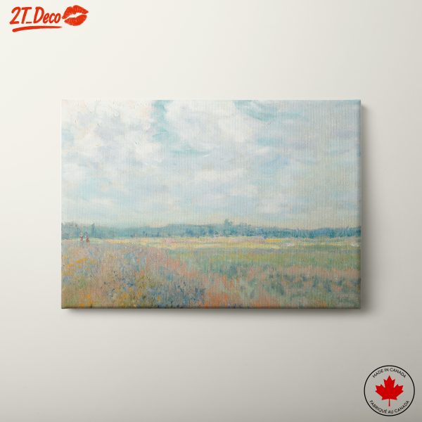 Serene Abstract Landscape with Soft Hues