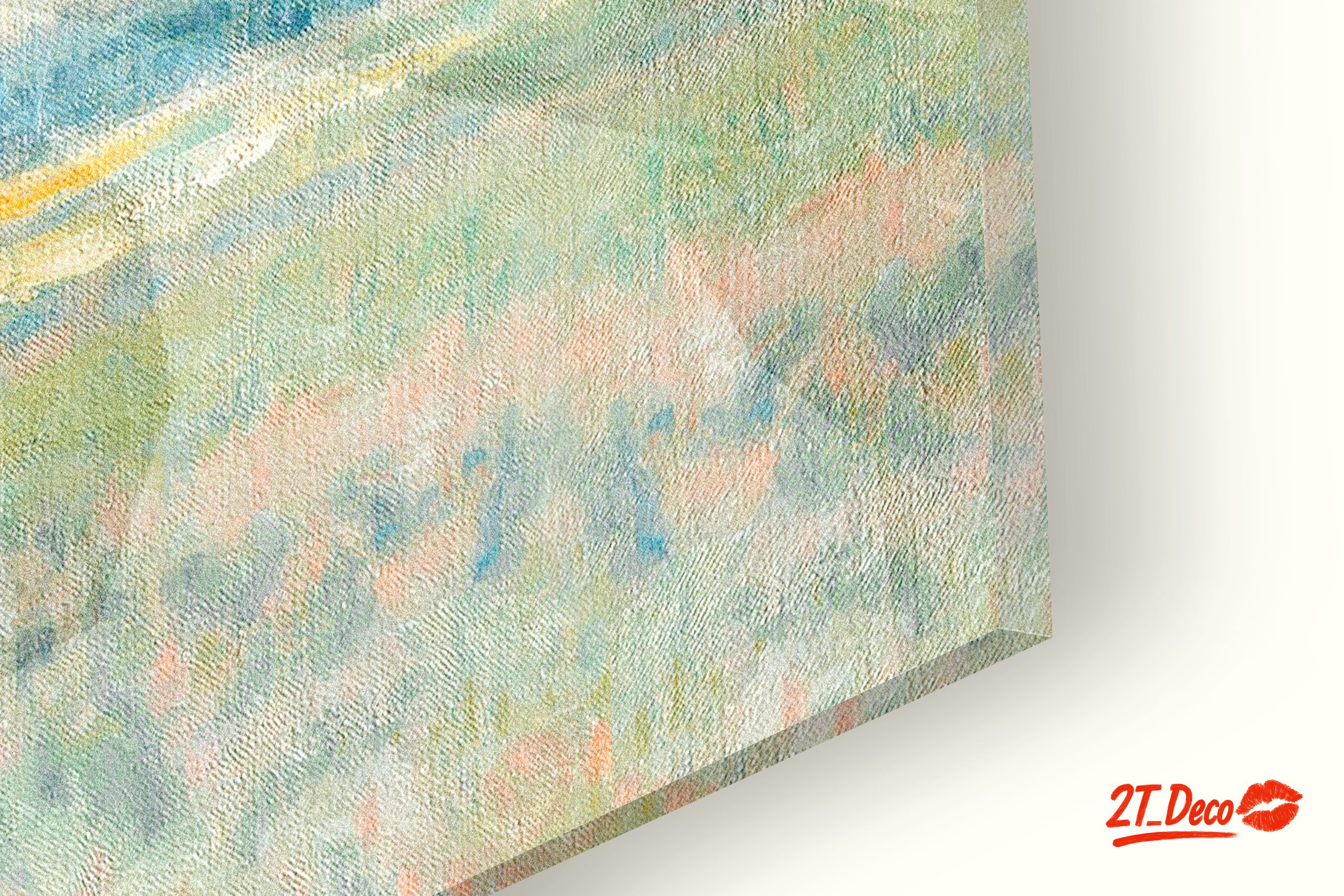 Serene Abstract Landscape with Soft Hues - Image 9