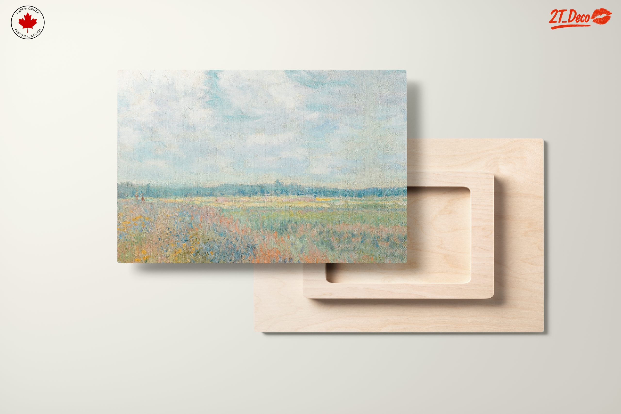 Serene Abstract Landscape with Soft Hues - Image 11