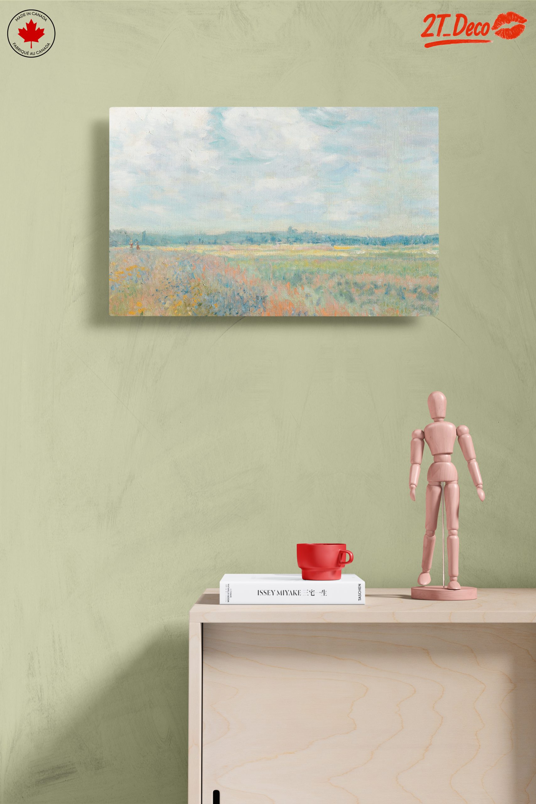 Serene Abstract Landscape with Soft Hues - Image 14