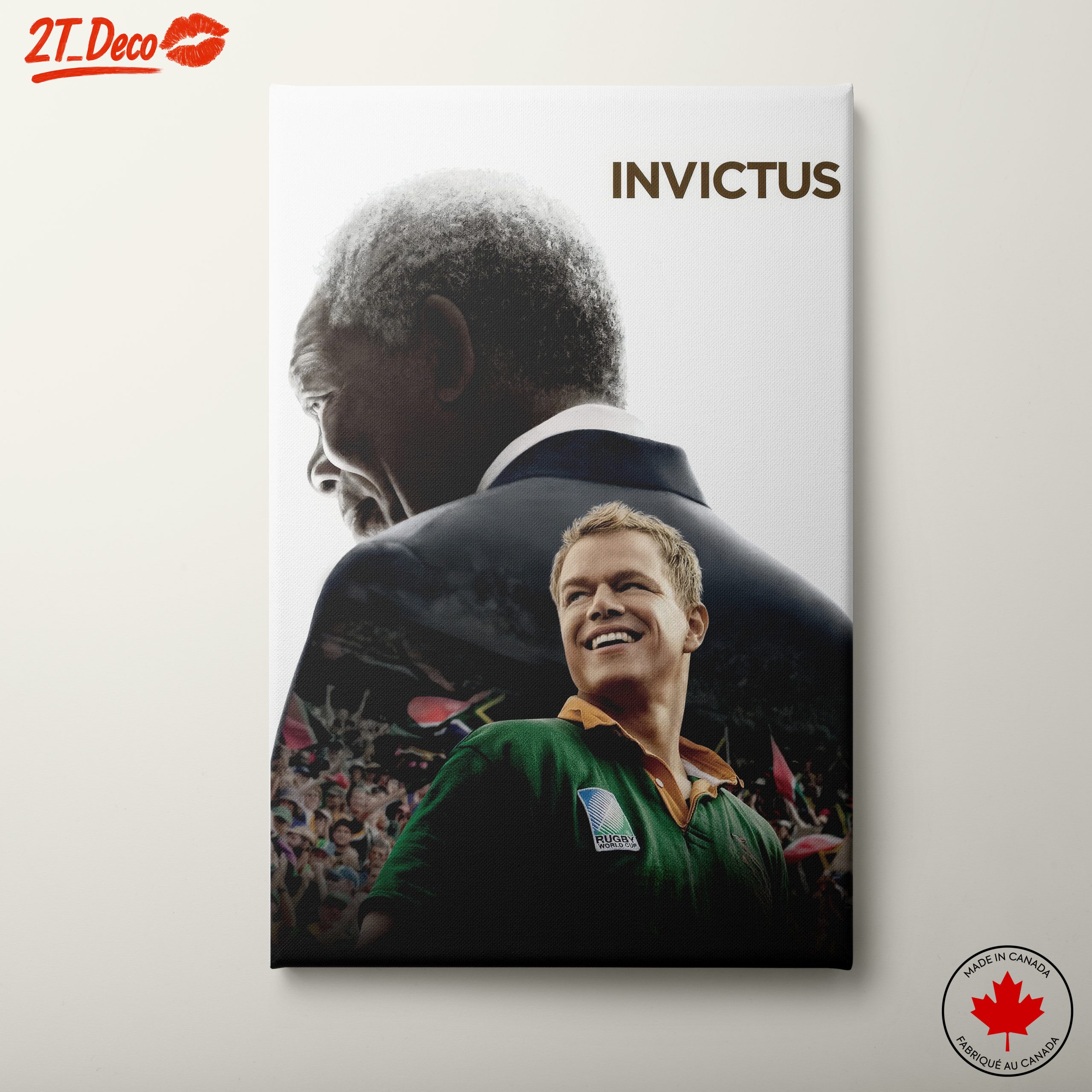 Invictus Movie Inspired Wall Art