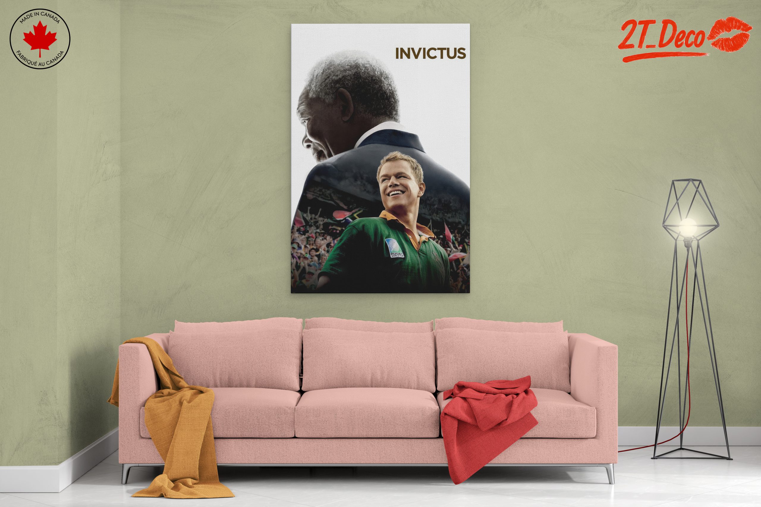 Invictus Movie Inspired Wall Art - Image 2