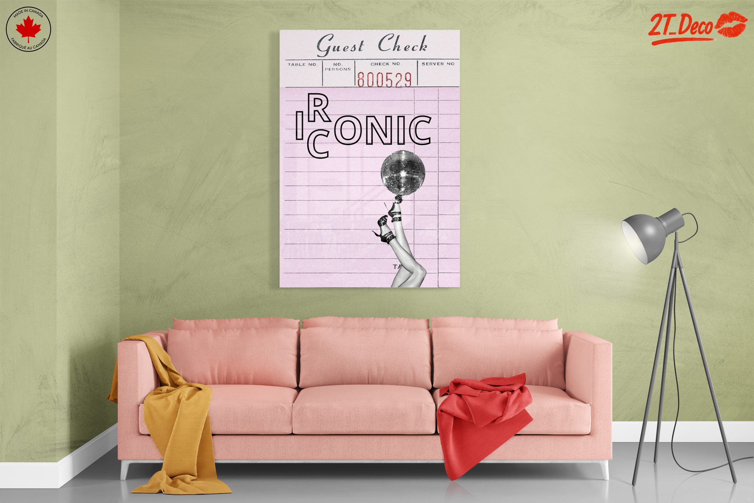 Iconic Aesthetic Poster with Disco Ball - Image 7