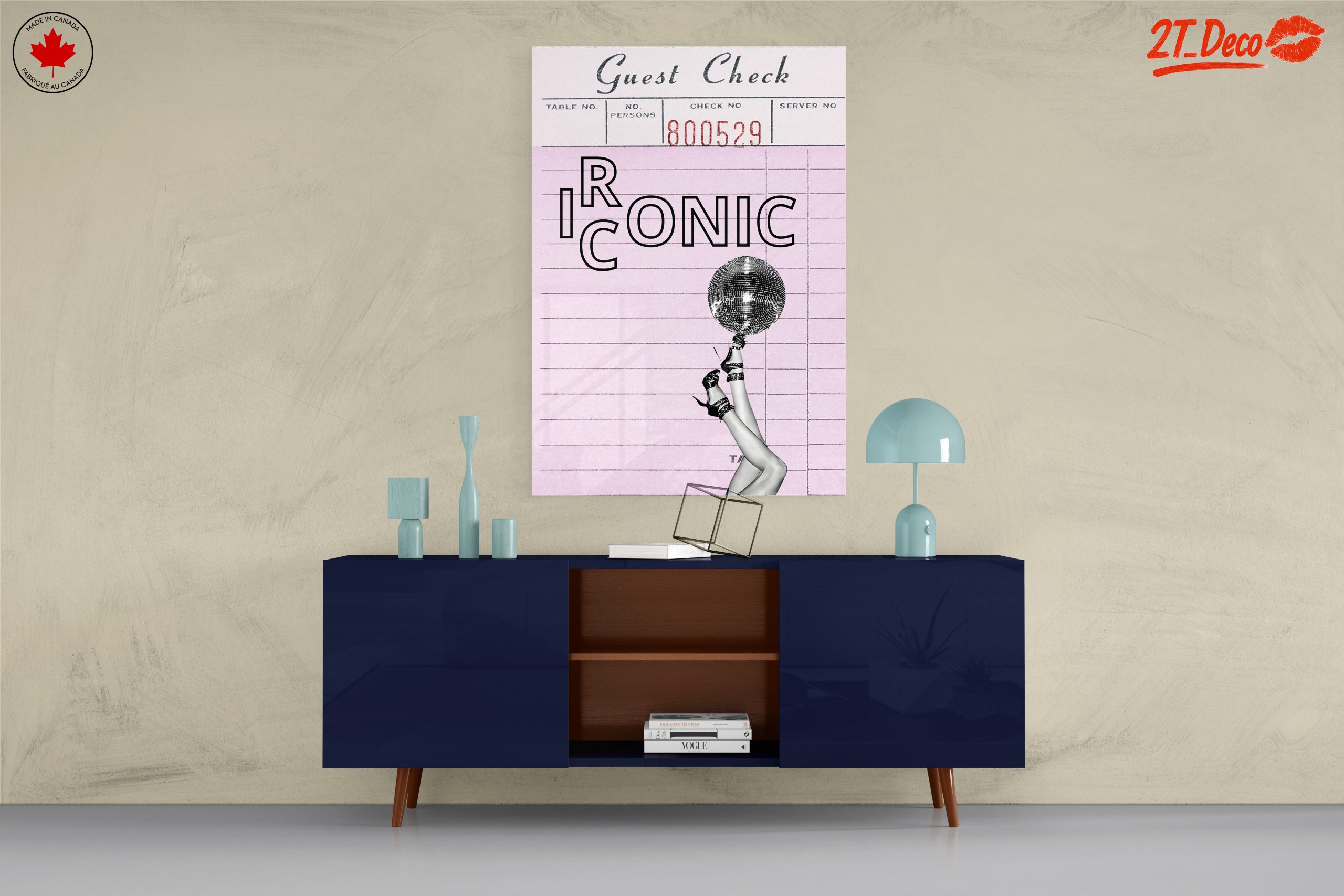 Iconic Aesthetic Poster with Disco Ball - Image 8