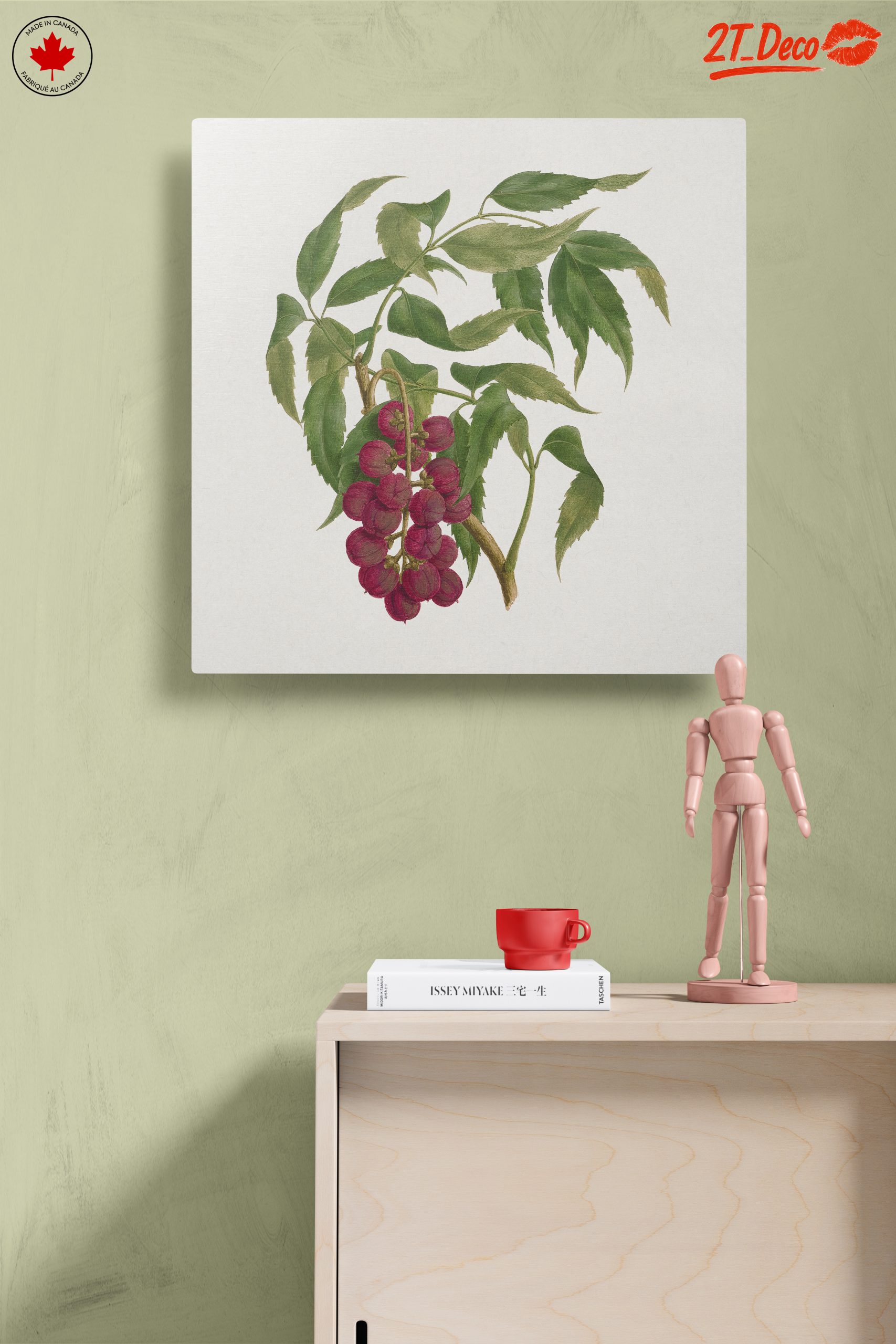 Detailed Botanical Illustration of Berries - Image 14