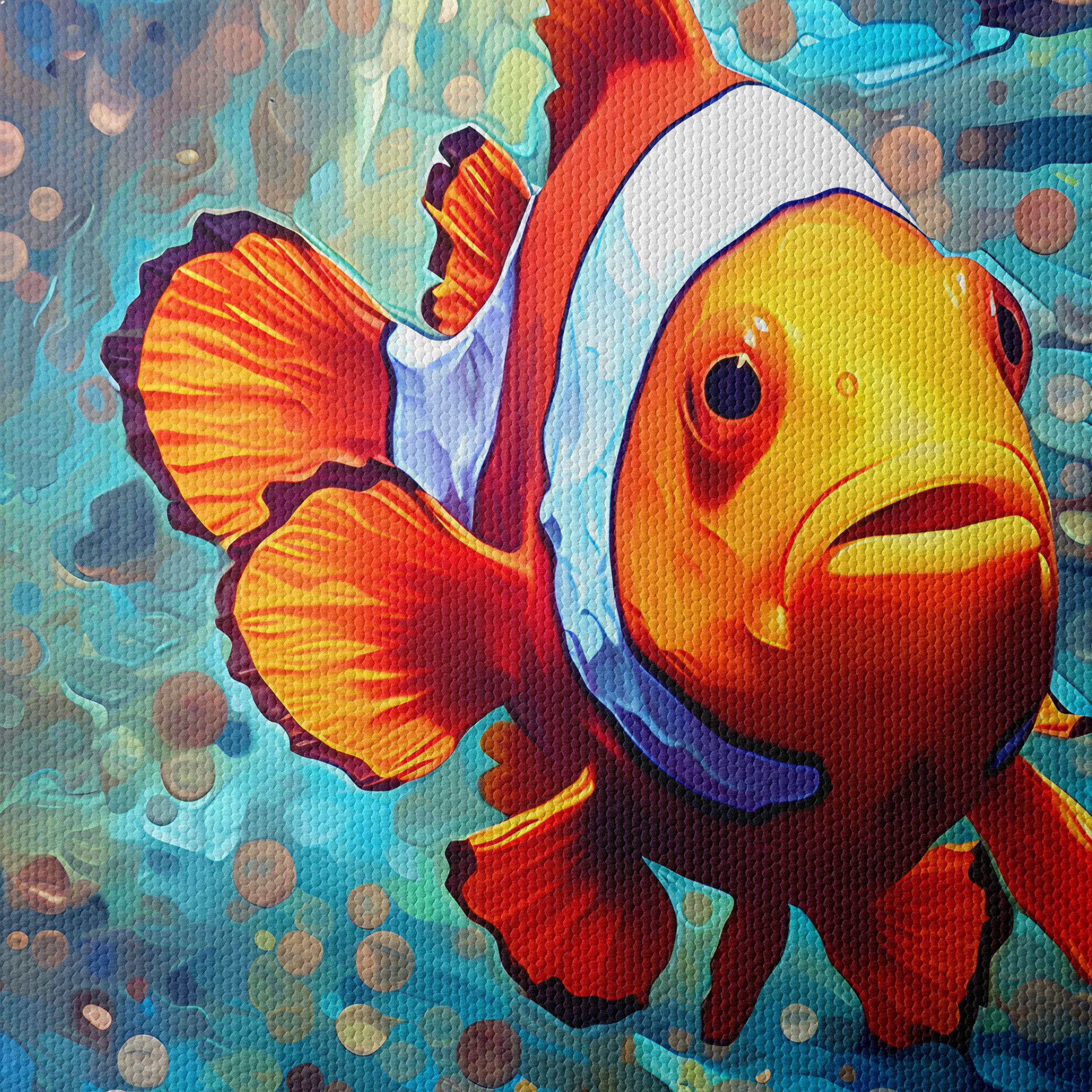 Vivid Clownfish Swimming in Colorful Underwater Scene - Image 4