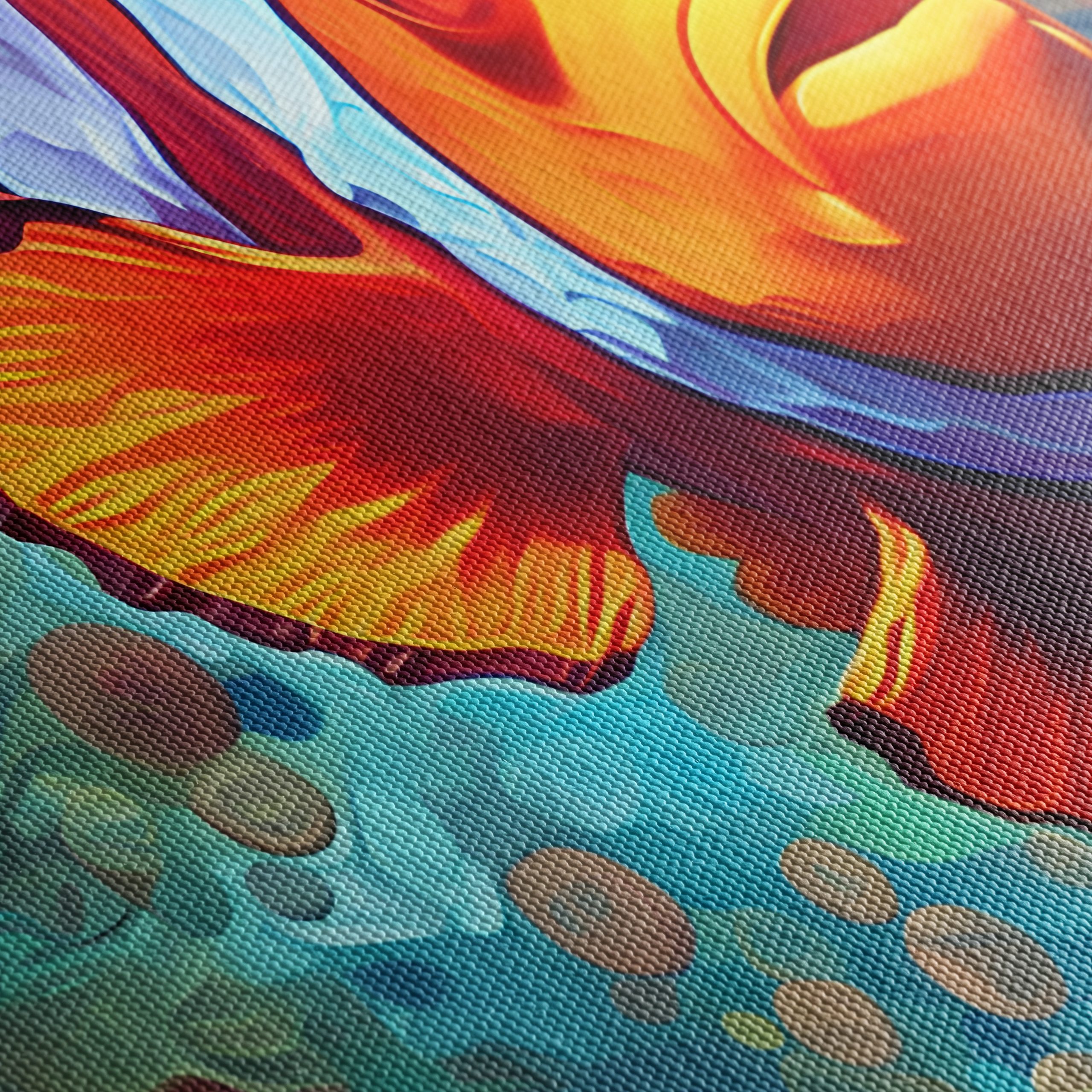 Vivid Clownfish Swimming in Colorful Underwater Scene - Image 5