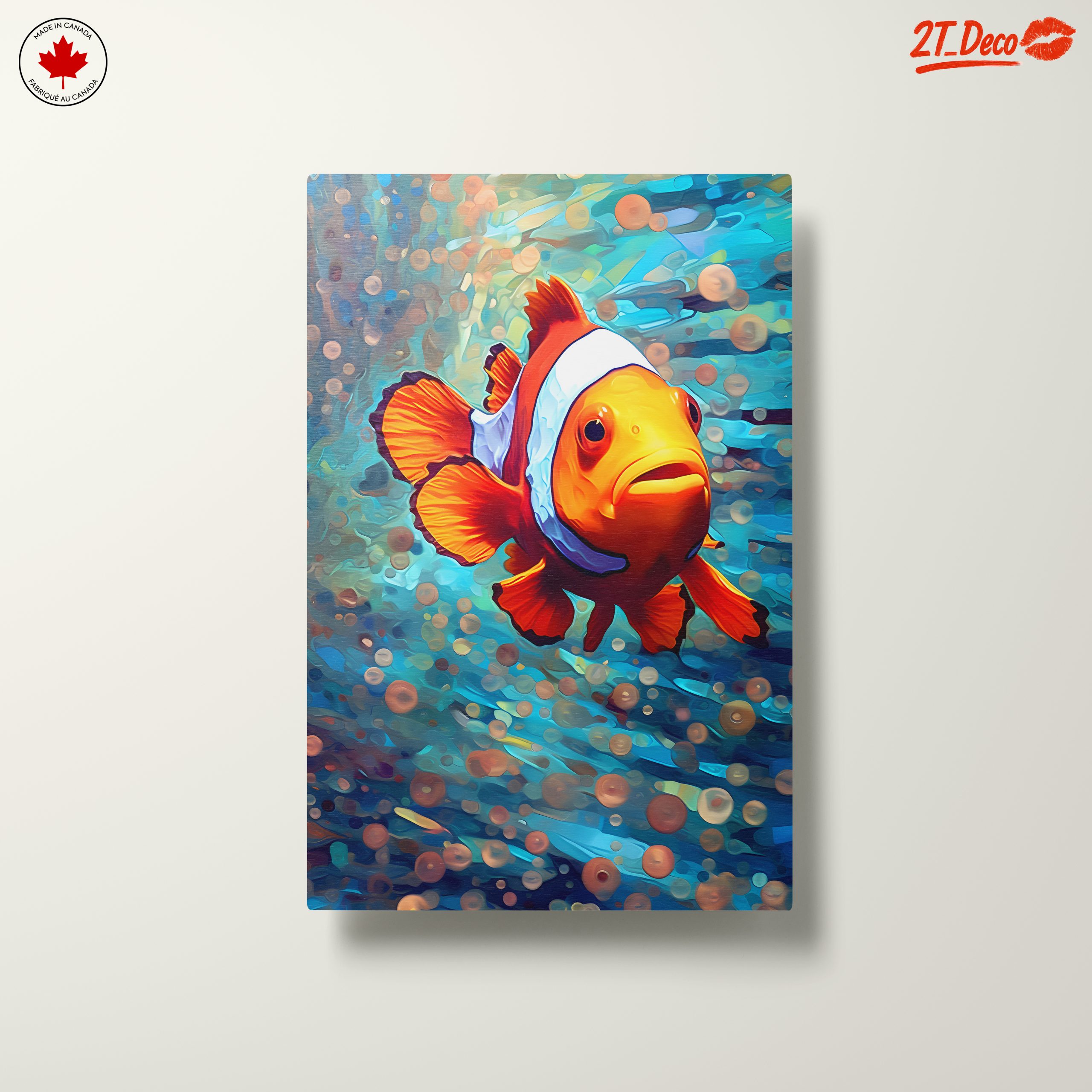 Vivid Clownfish Swimming in Colorful Underwater Scene - Image 10
