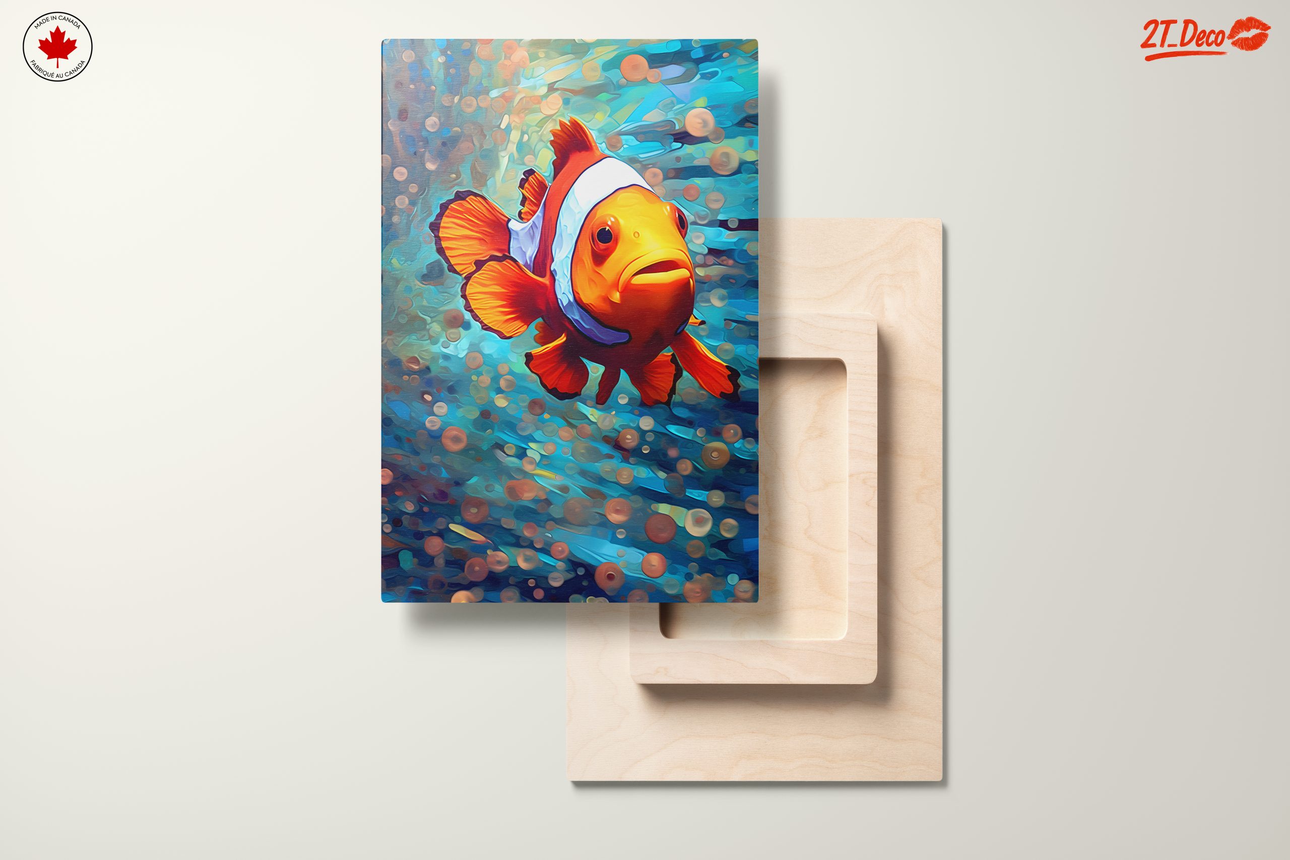 Vivid Clownfish Swimming in Colorful Underwater Scene - Image 11