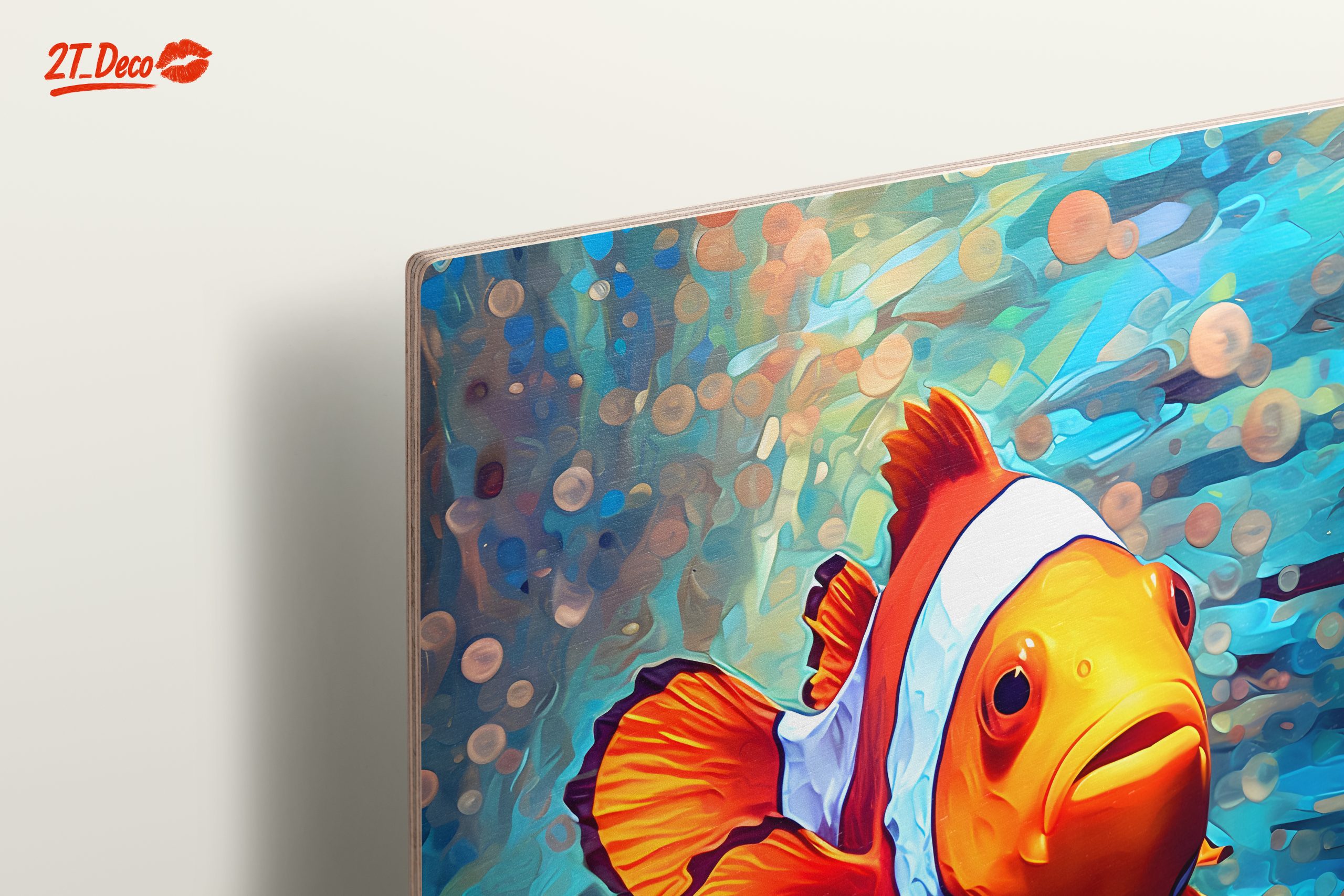 Vivid Clownfish Swimming in Colorful Underwater Scene - Image 15