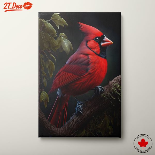 Vibrant Cardinal Bird Art