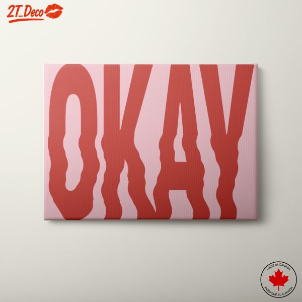 Playful Typography Artwork with Bold Letters