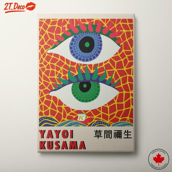Yayoi Kusama's Eye-Inspired Artwork