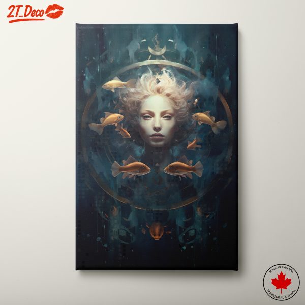Enchanting Mystical Underwater Portrait Art