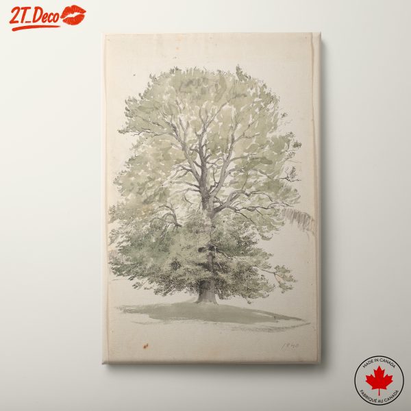 Lush Botanical Tree Artwork