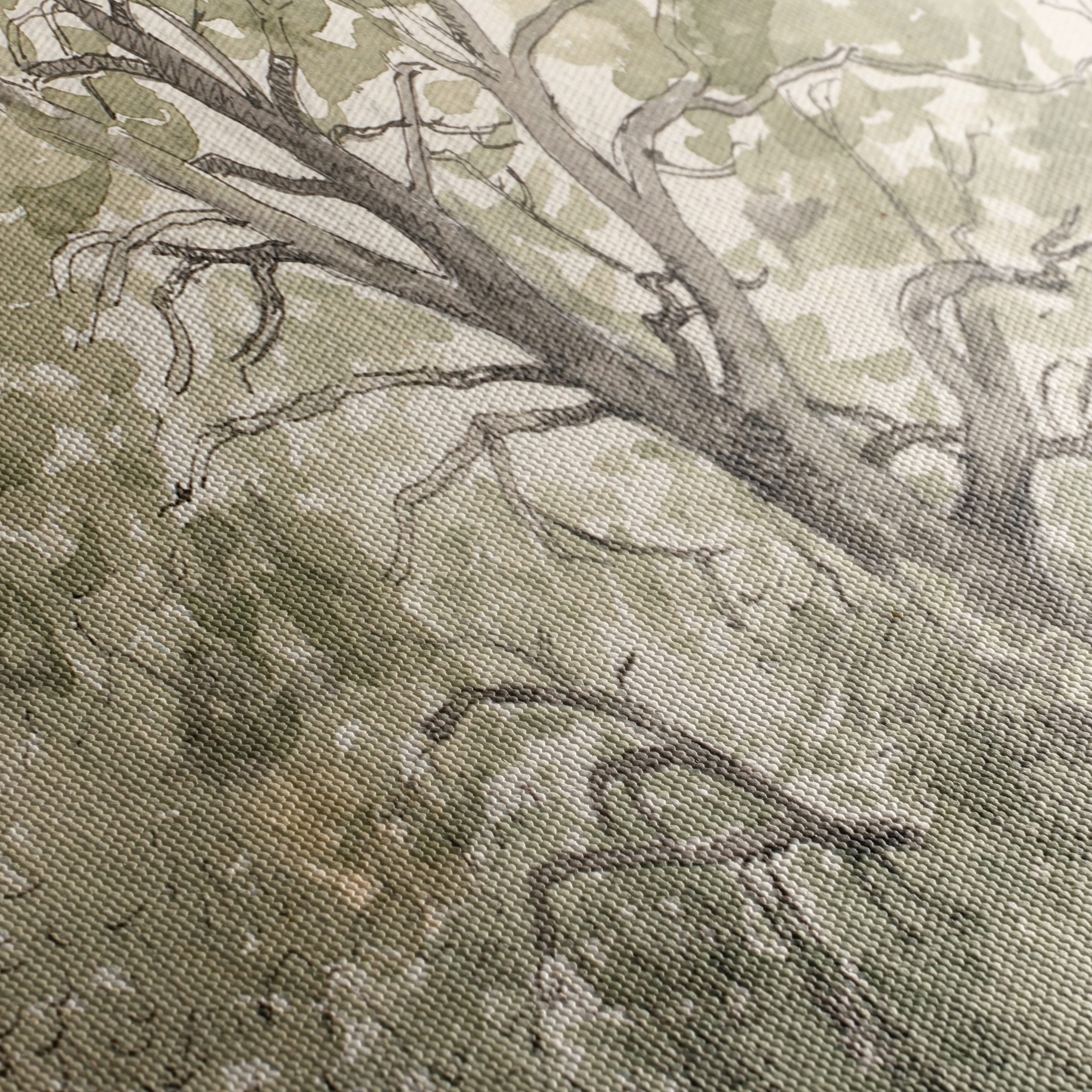 Lush Botanical Tree Artwork - Image 5
