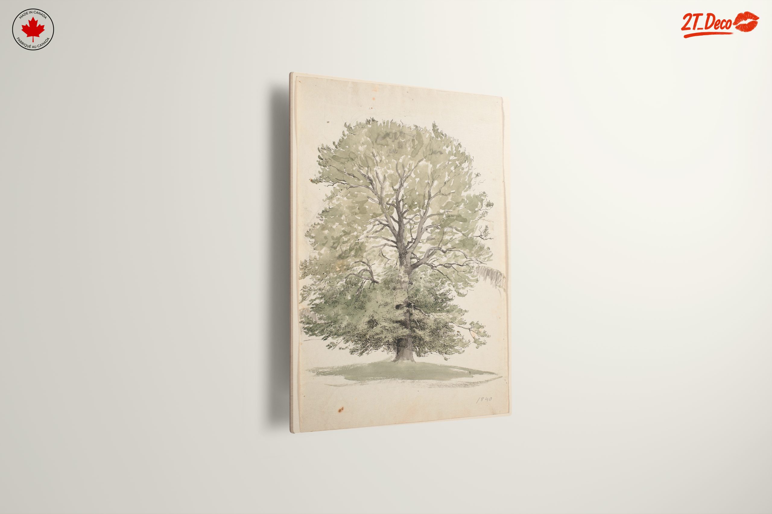 Lush Botanical Tree Artwork - Image 13