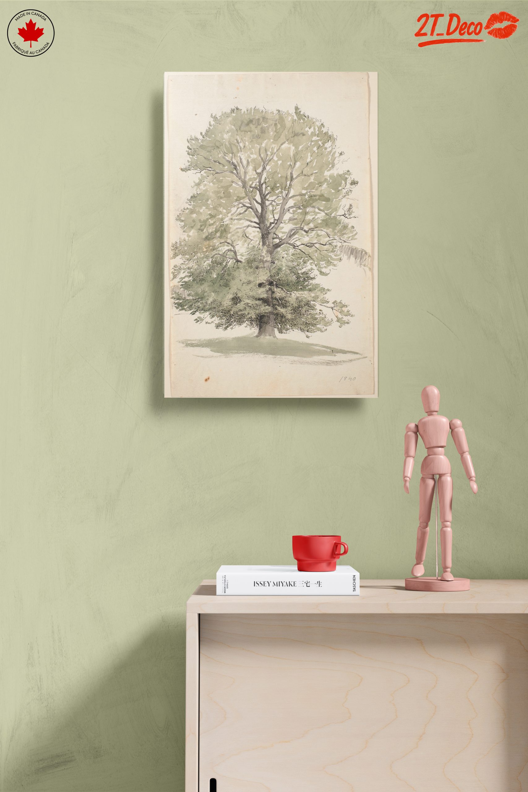 Lush Botanical Tree Artwork - Image 14