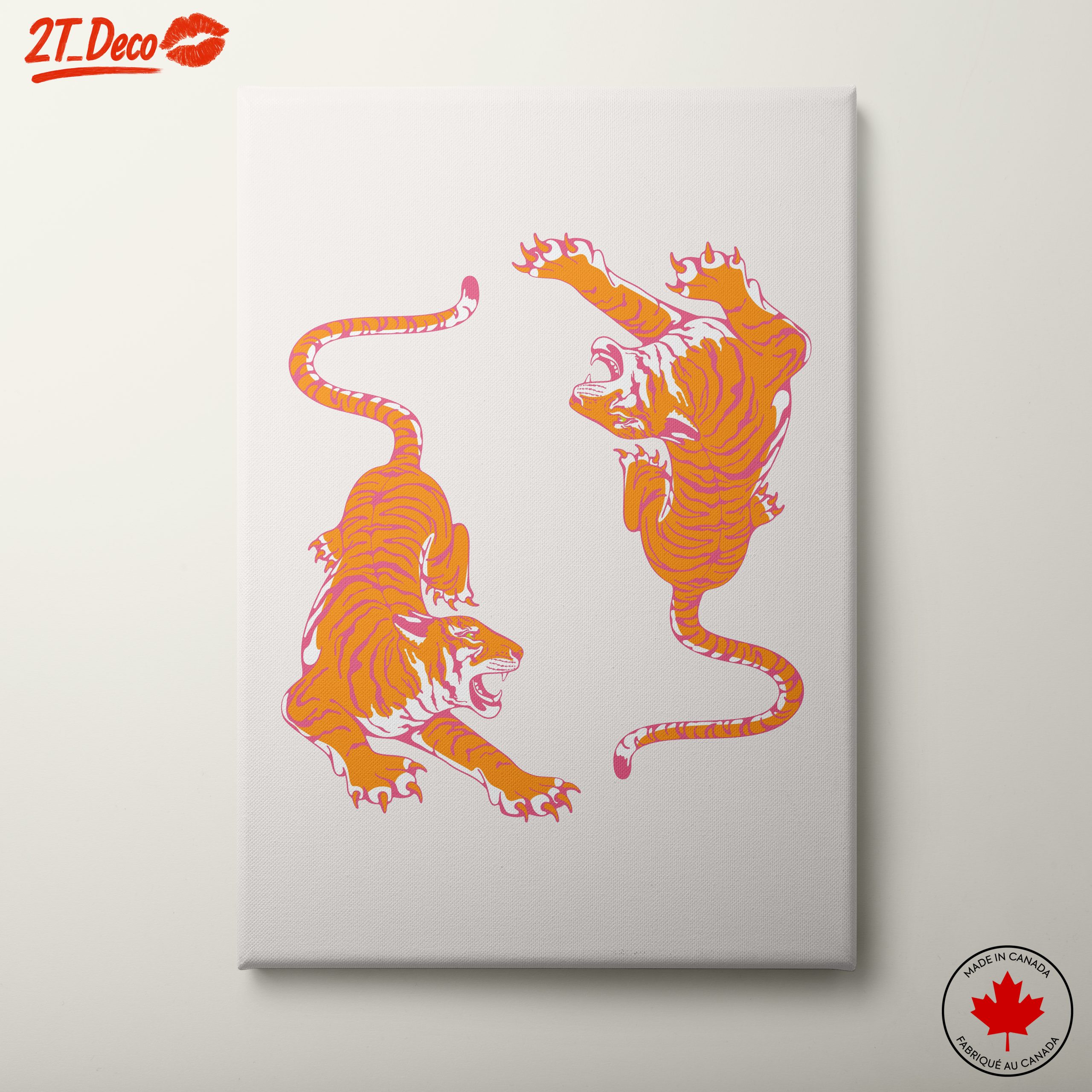 Vibrant Tiger Illustrations