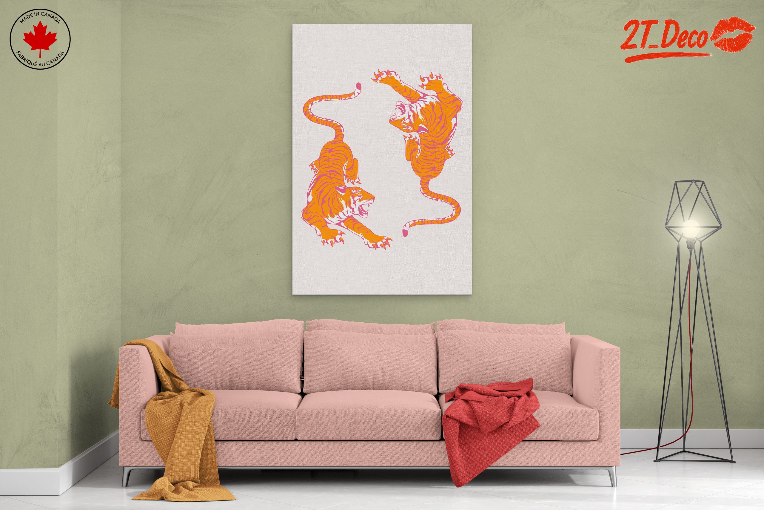 Vibrant Tiger Illustrations - Image 2