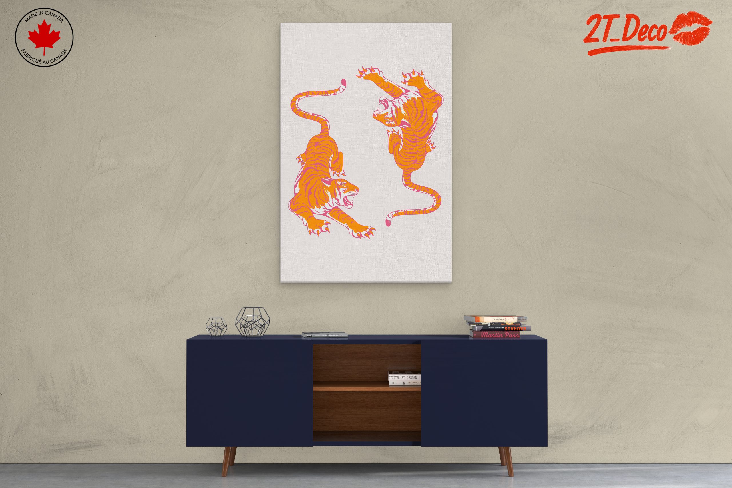 Vibrant Tiger Illustrations - Image 3