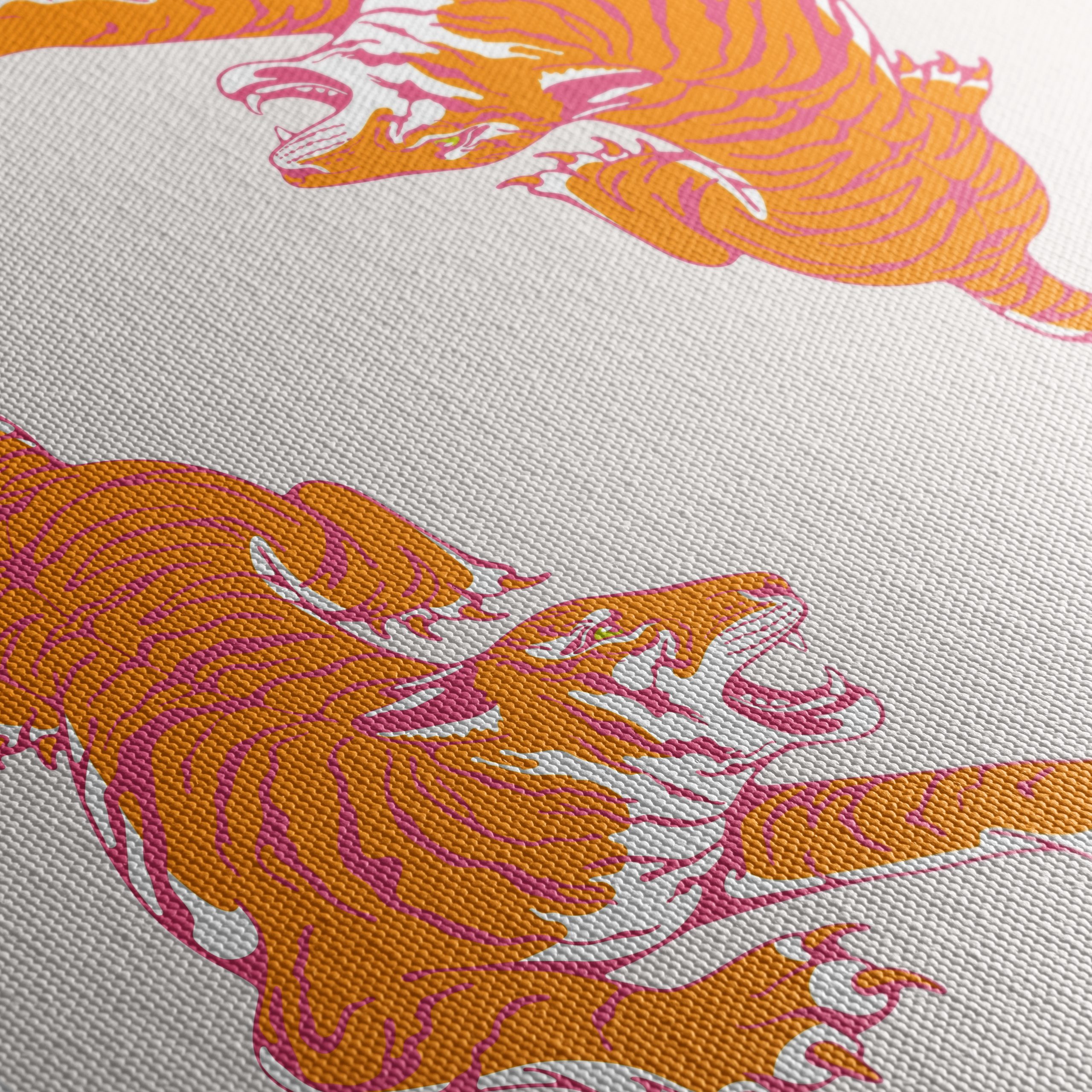 Vibrant Tiger Illustrations - Image 5